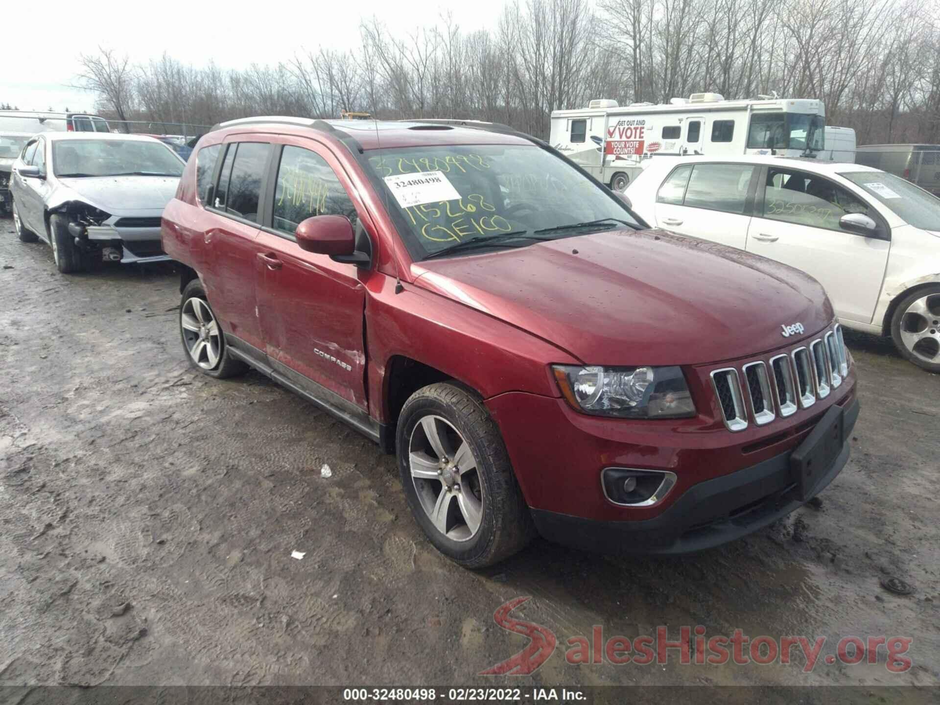 1C4NJDEBXGD709655 2016 JEEP COMPASS