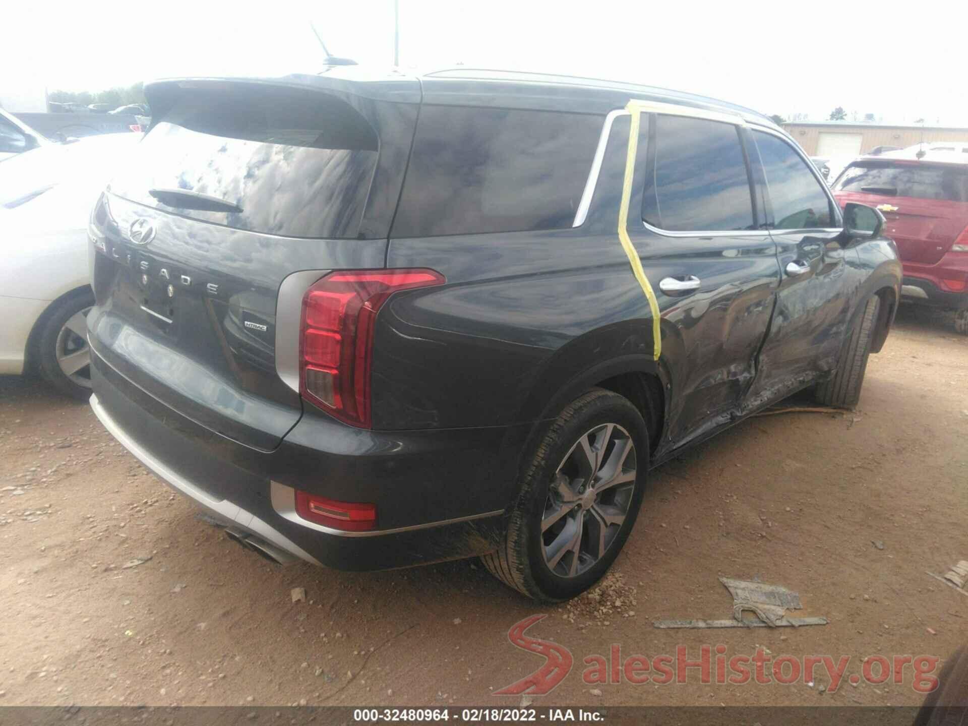 KM8R3DHE8MU221460 2021 HYUNDAI PALISADE