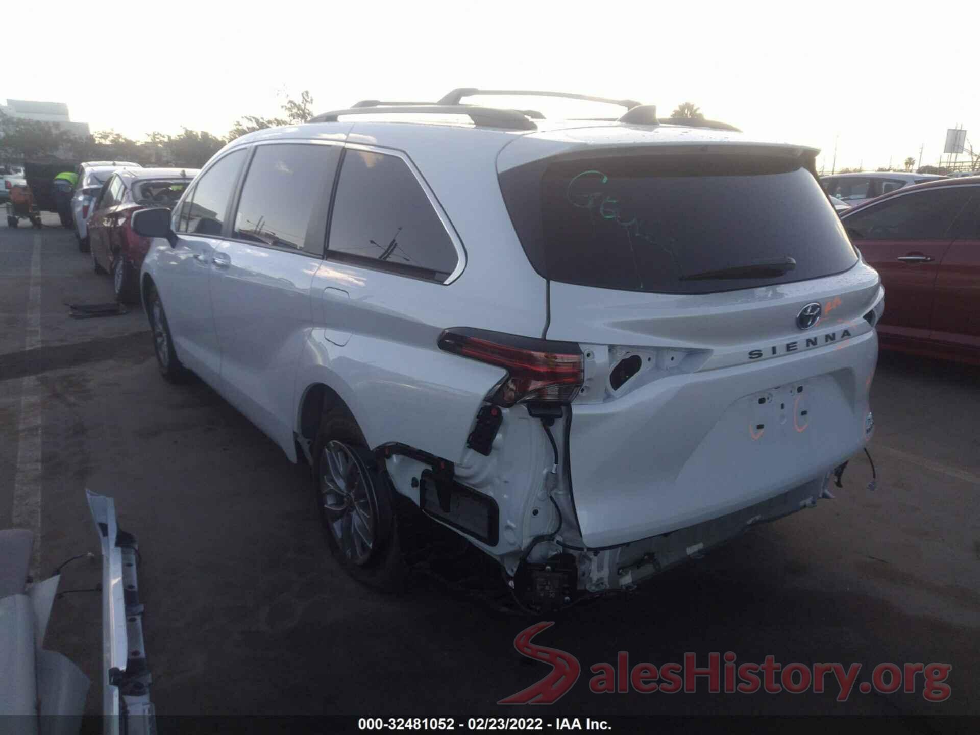 5TDJRKEC7NS075890 2022 TOYOTA SIENNA