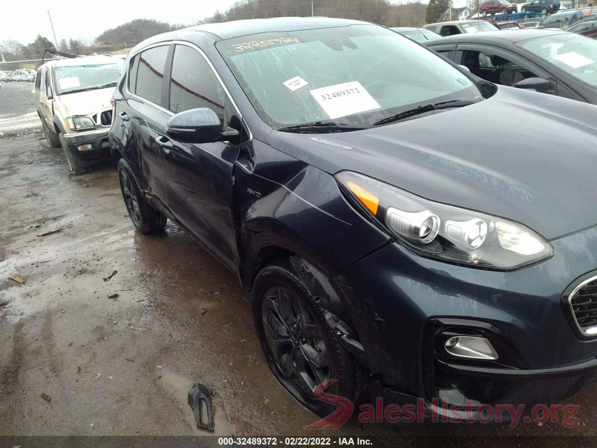 KNDPMCACXN7950605 2022 KIA SPORTAGE