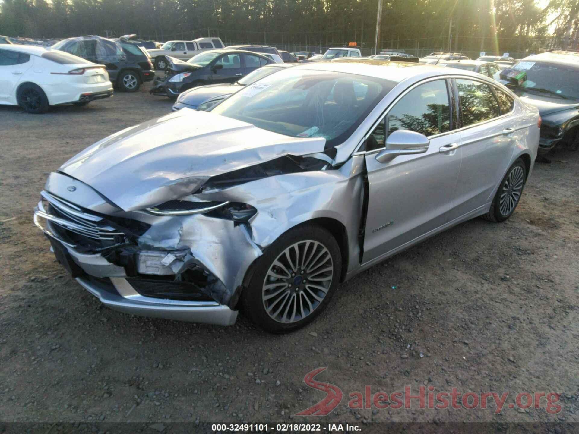 3FA6P0LU4JR115647 2018 FORD FUSION HYBRID