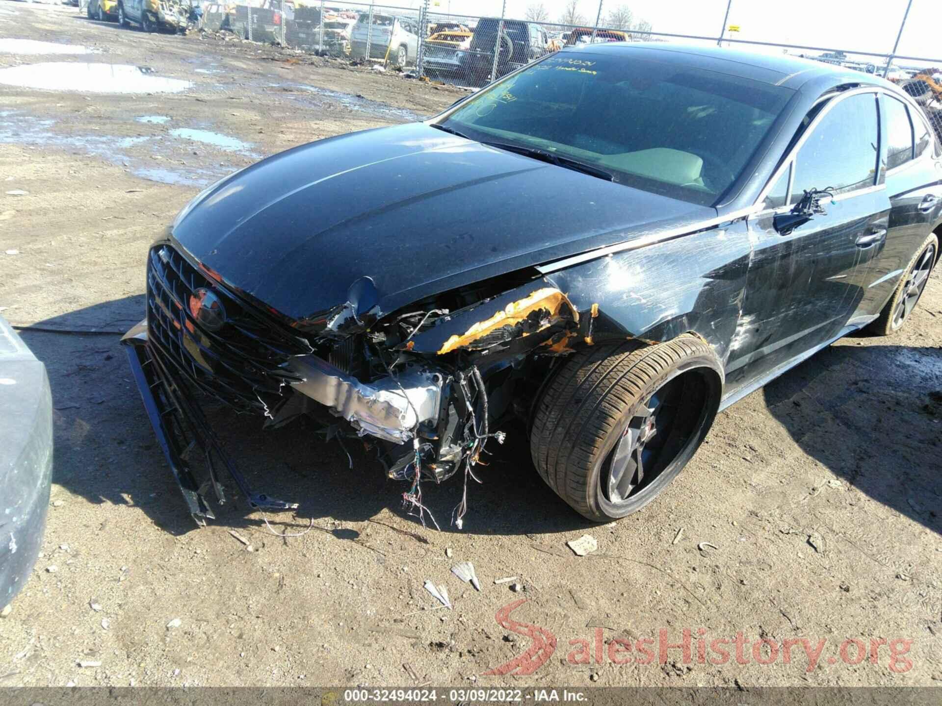 5NPEK4JC7NH143831 2022 HYUNDAI SONATA