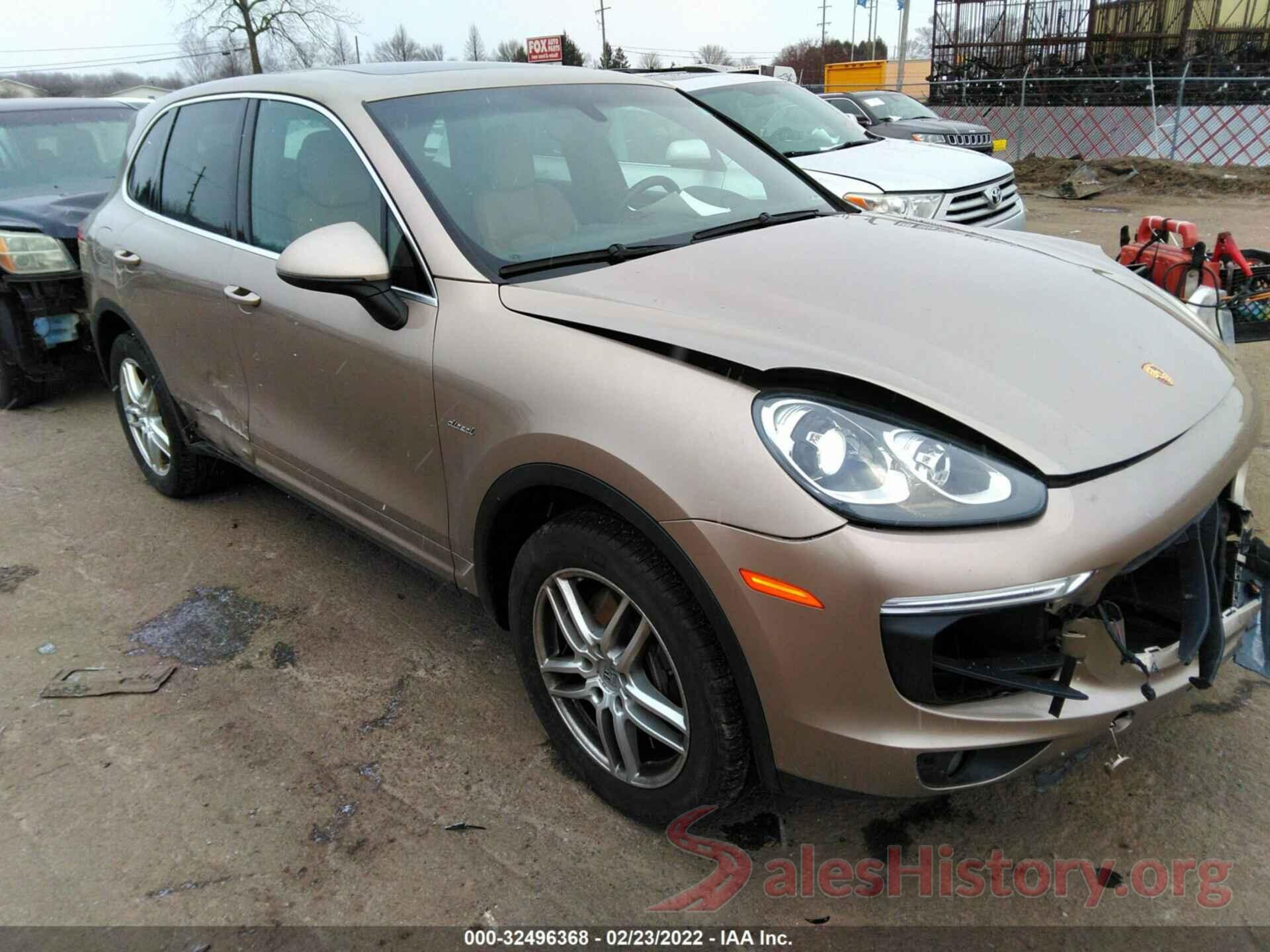 WP1AF2A28GKA40354 2016 PORSCHE CAYENNE