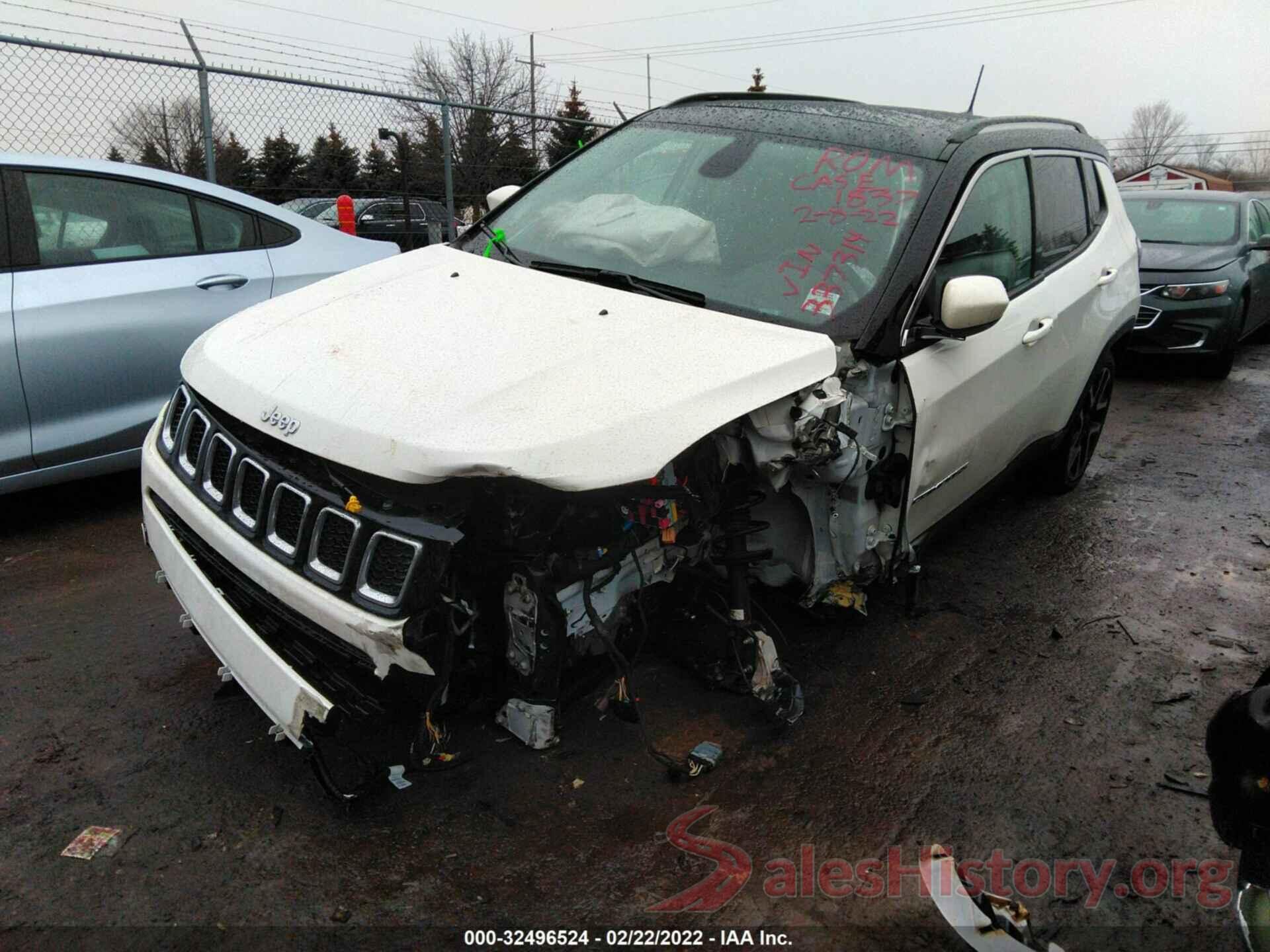 3C4NJDCB2JT337314 2018 JEEP COMPASS