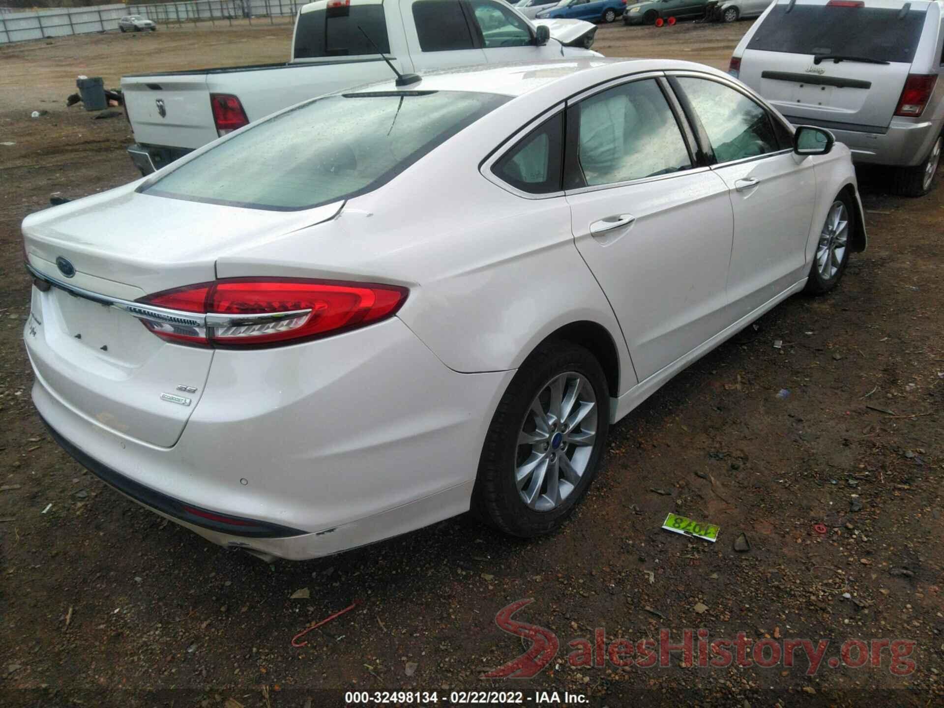 3FA6P0HD5HR249795 2017 FORD FUSION