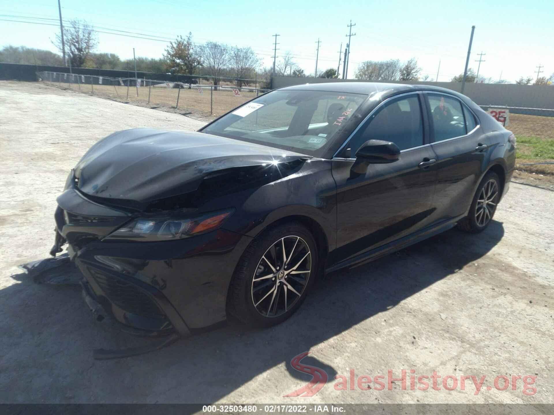 4T1G11AK2MU596515 2021 TOYOTA CAMRY