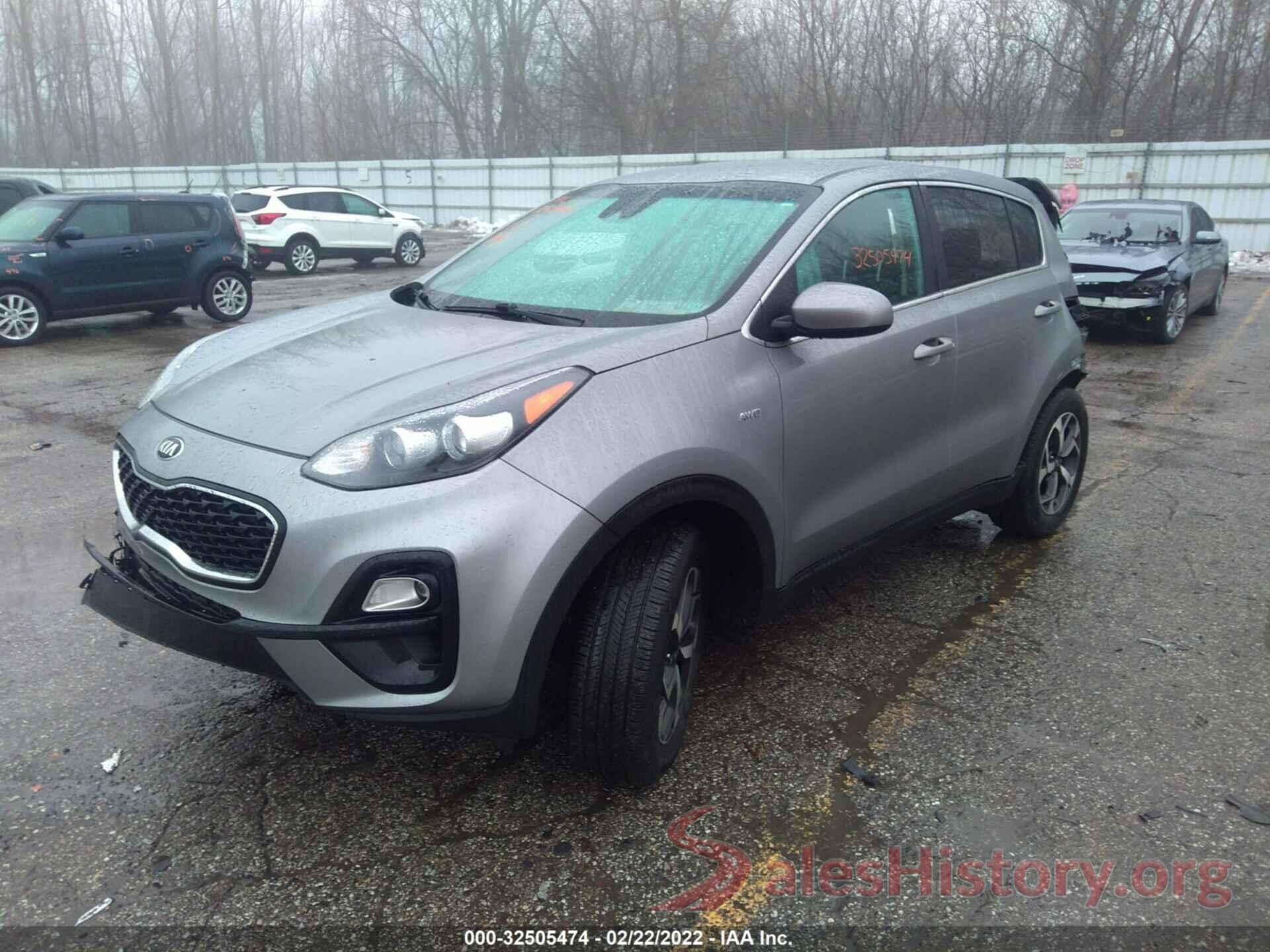 KNDPMCAC0N7980650 2022 KIA SPORTAGE