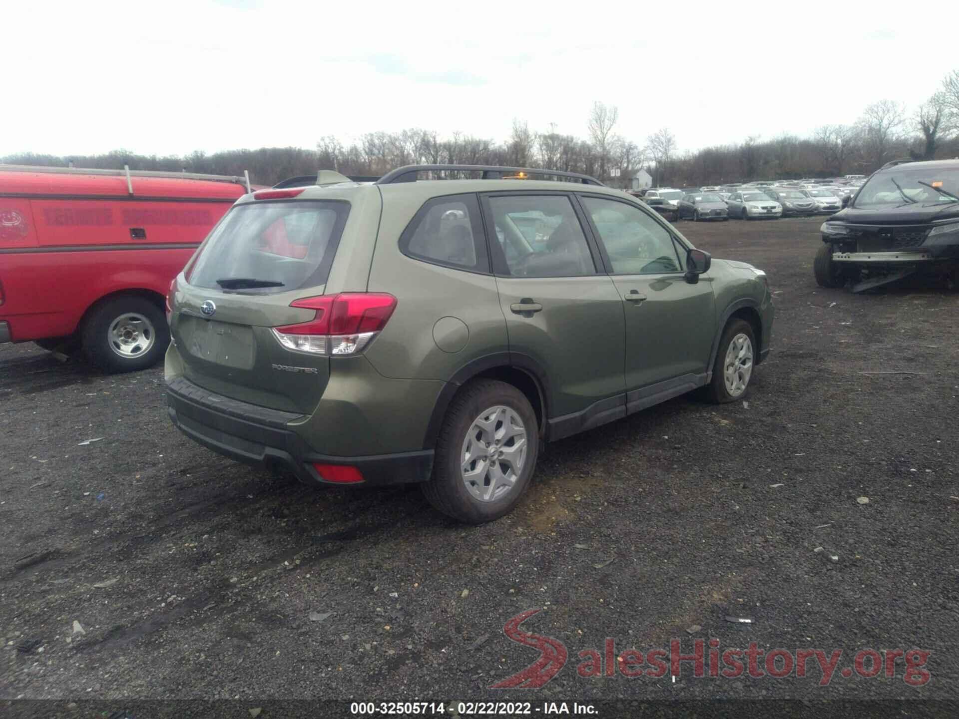 JF2SKADCXMH574532 2021 SUBARU FORESTER