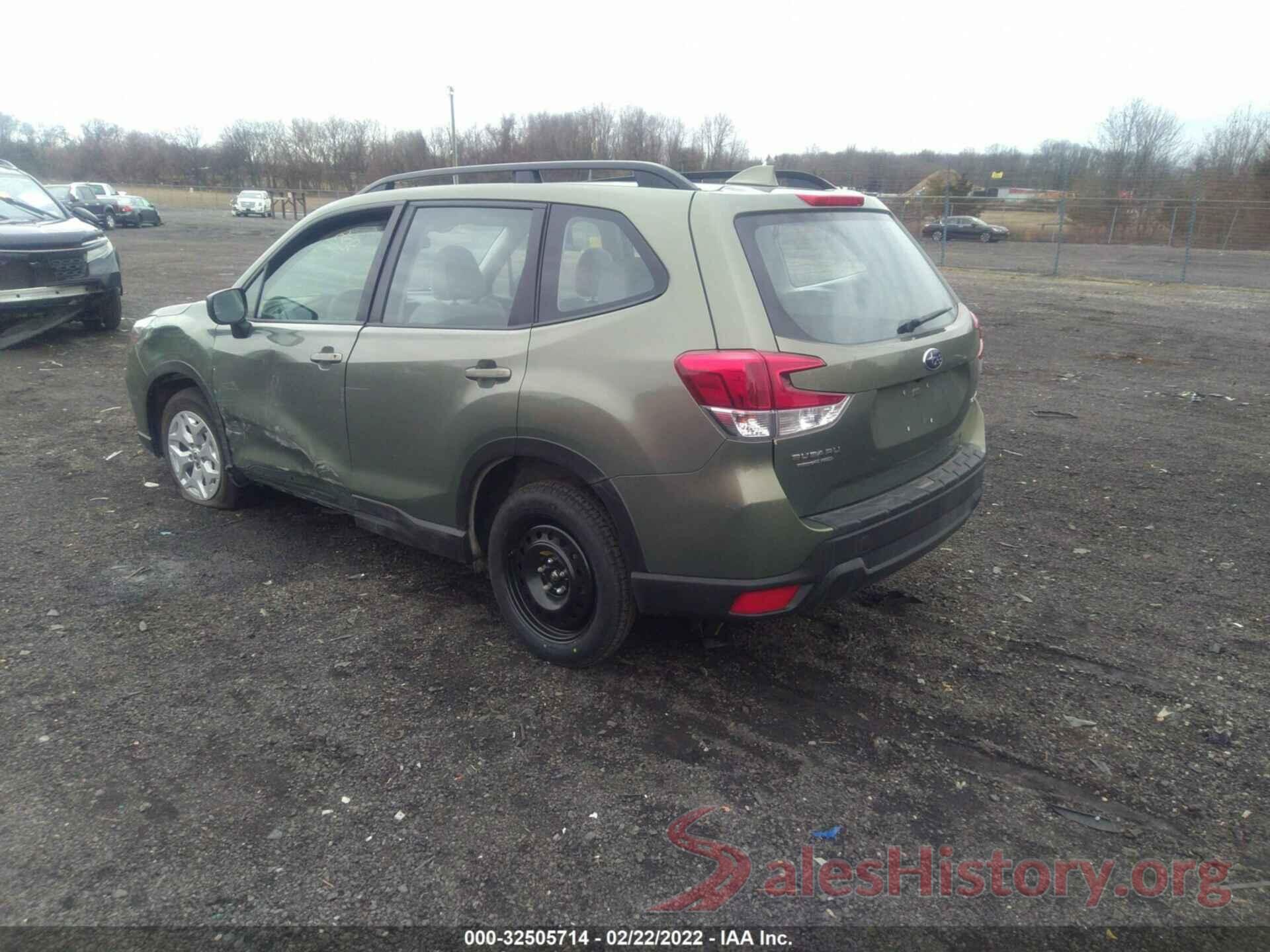 JF2SKADCXMH574532 2021 SUBARU FORESTER