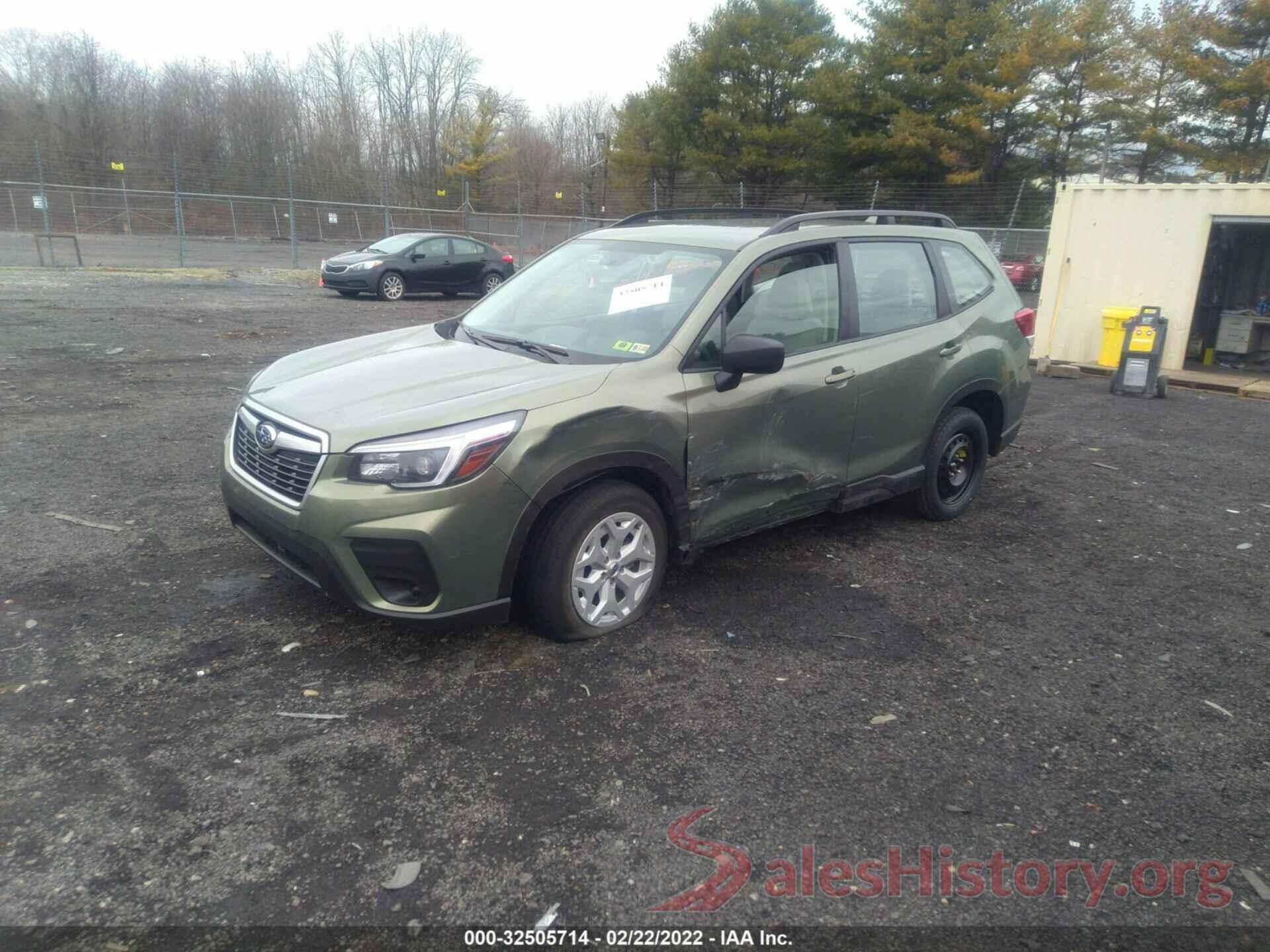 JF2SKADCXMH574532 2021 SUBARU FORESTER