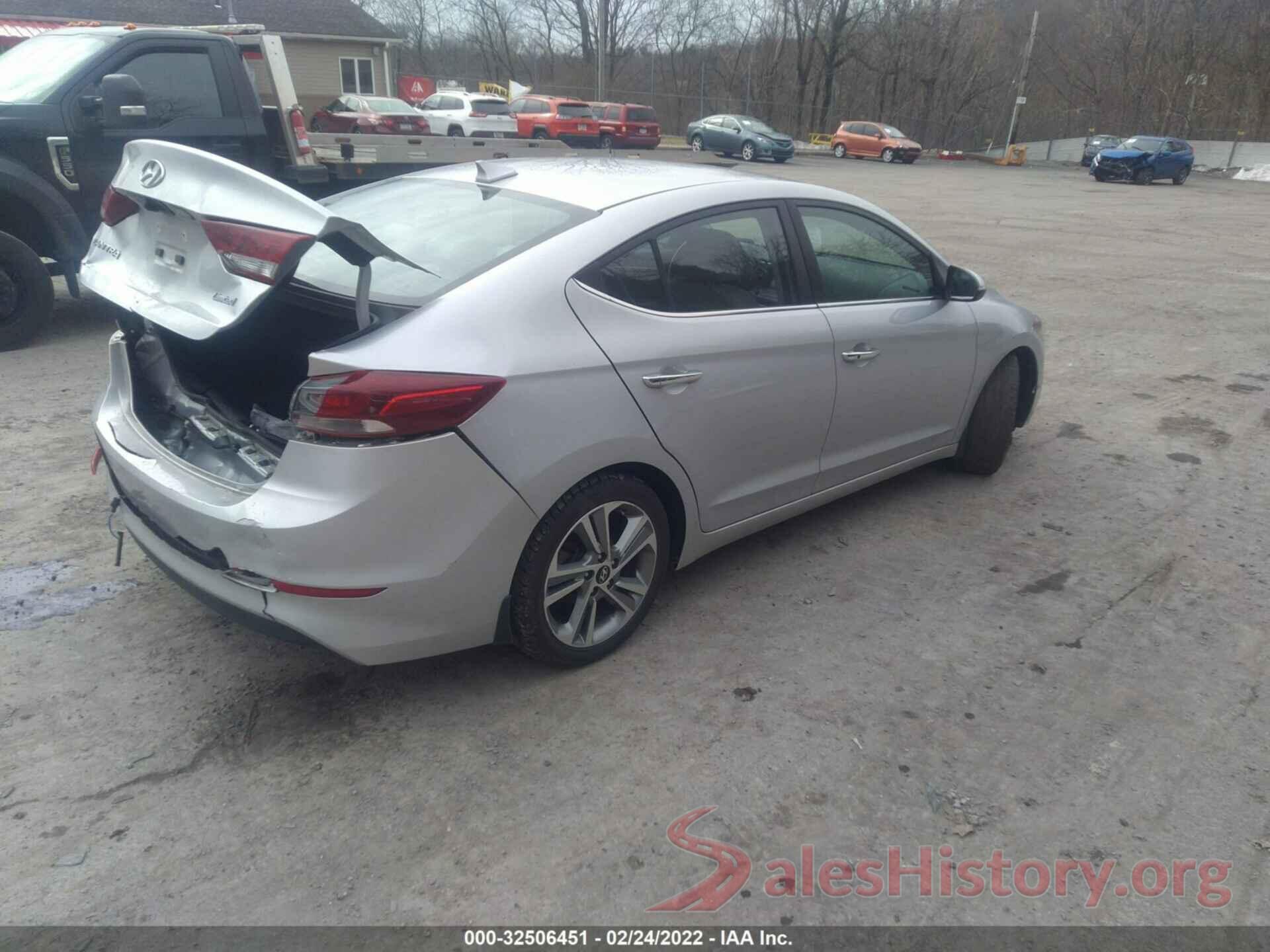 KMHD84LF4HU317944 2017 HYUNDAI ELANTRA