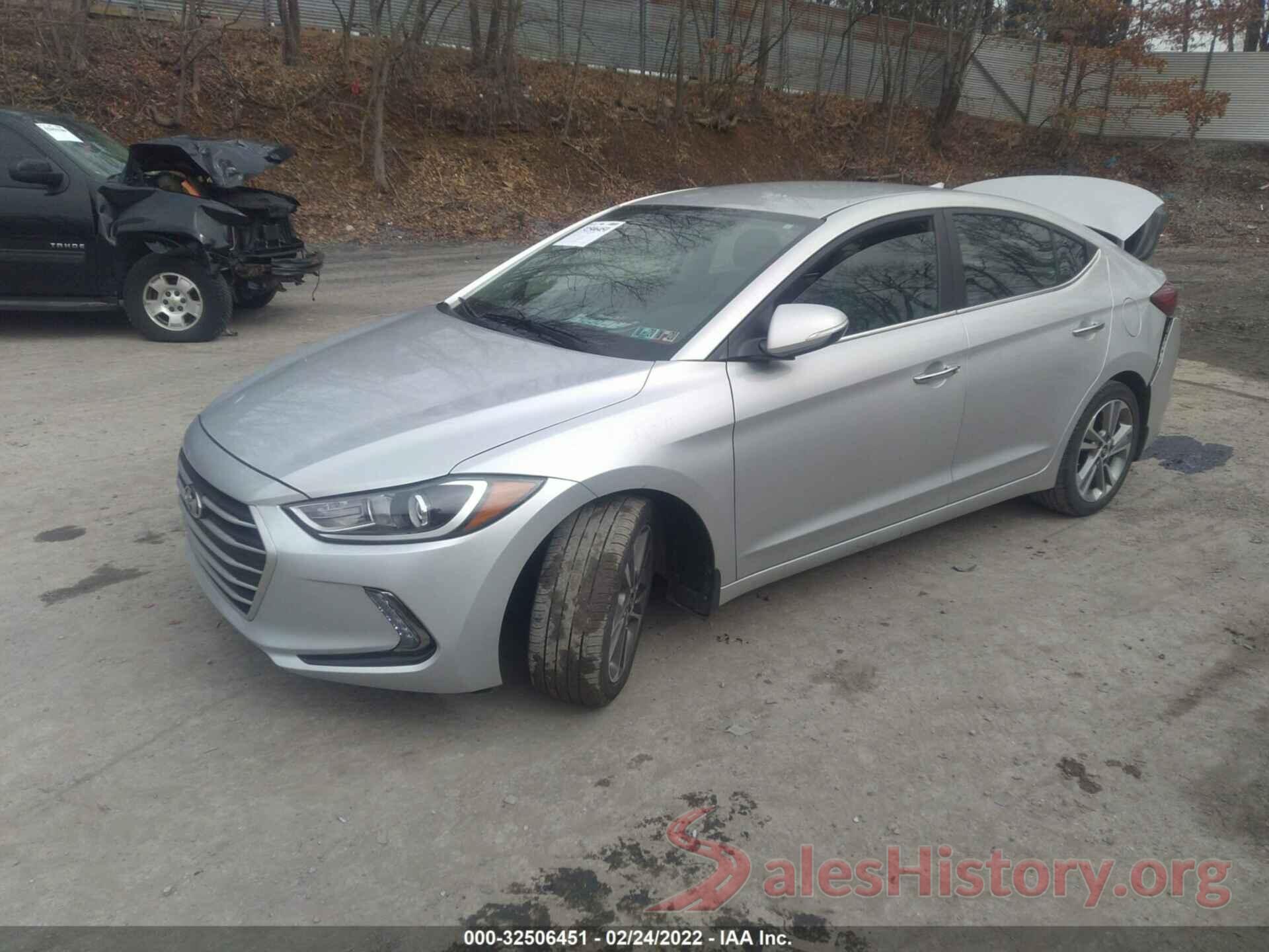 KMHD84LF4HU317944 2017 HYUNDAI ELANTRA