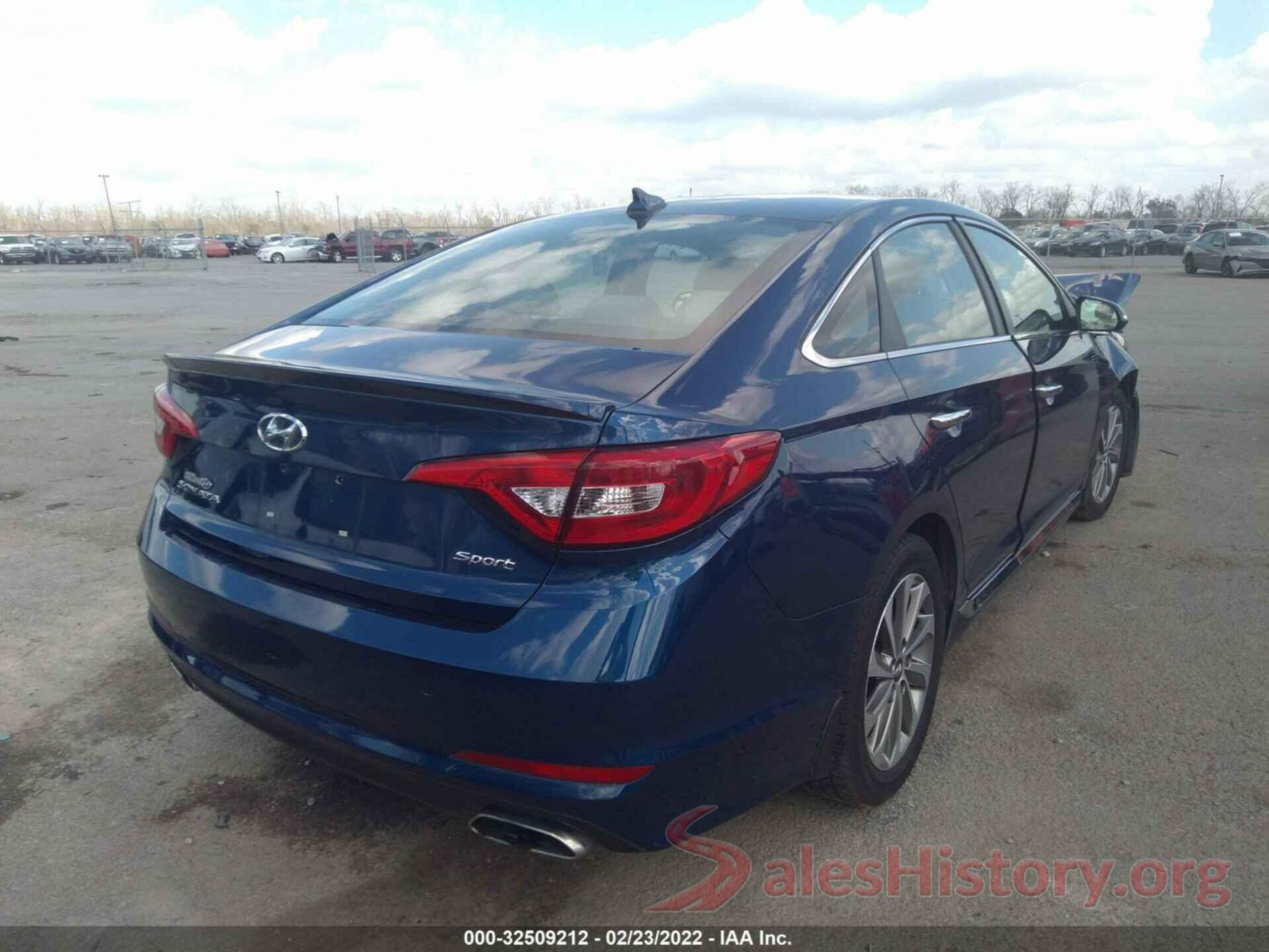 5NPE34AFXHH438370 2017 HYUNDAI SONATA