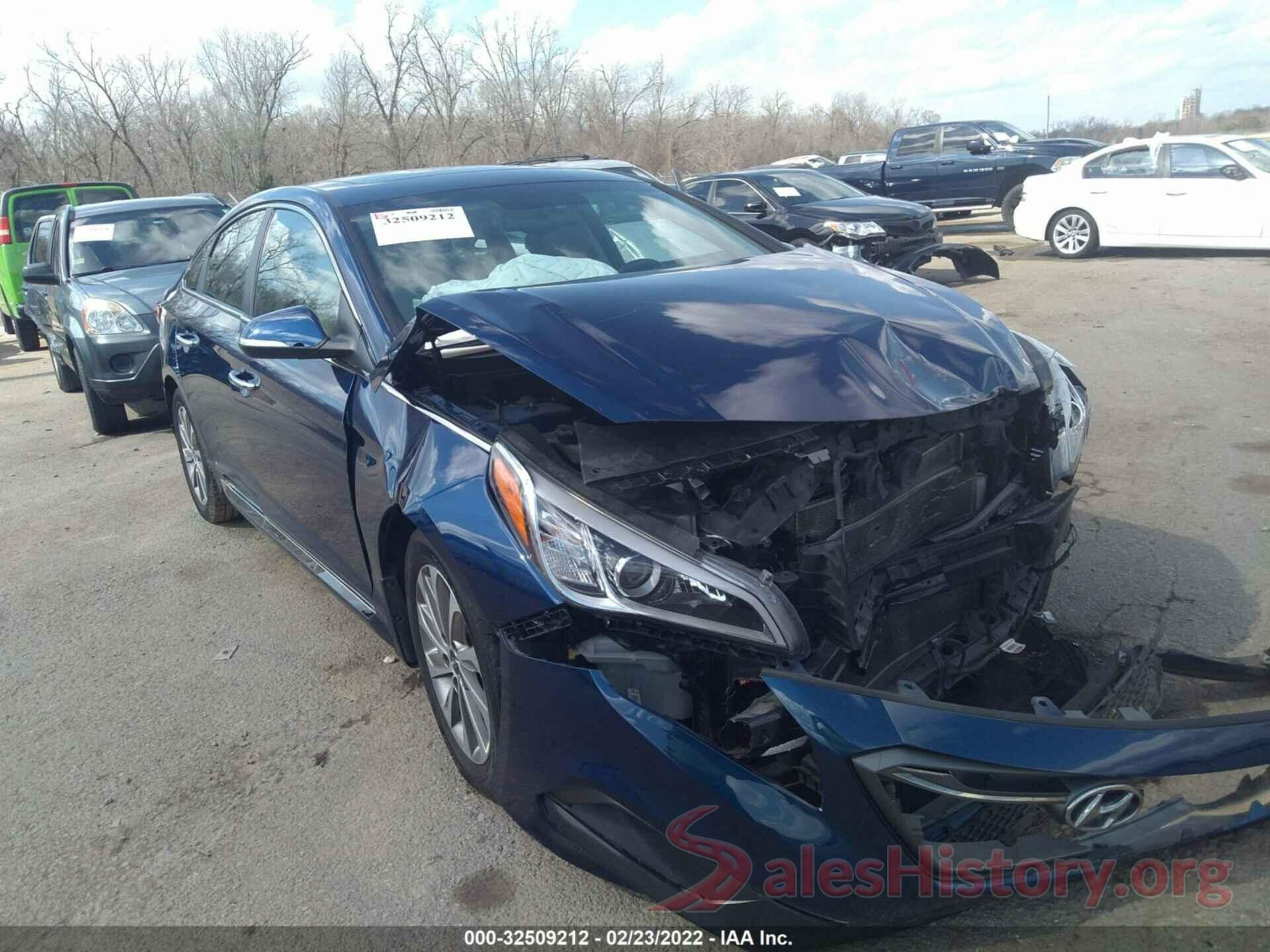 5NPE34AFXHH438370 2017 HYUNDAI SONATA