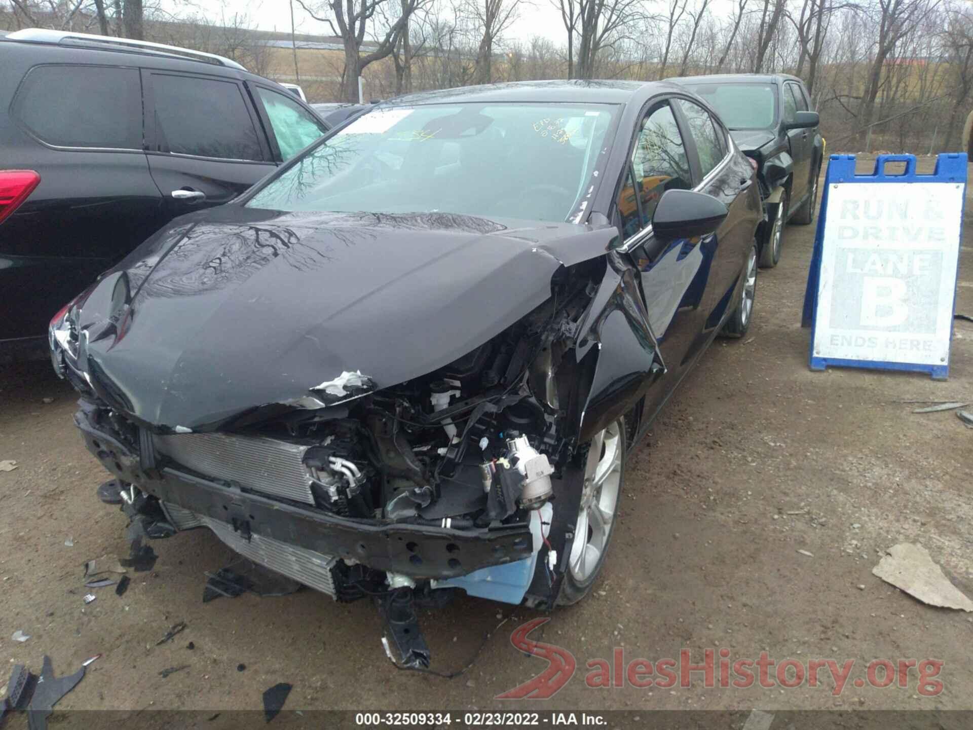 3G1BF6SM7KS537995 2019 CHEVROLET CRUZE