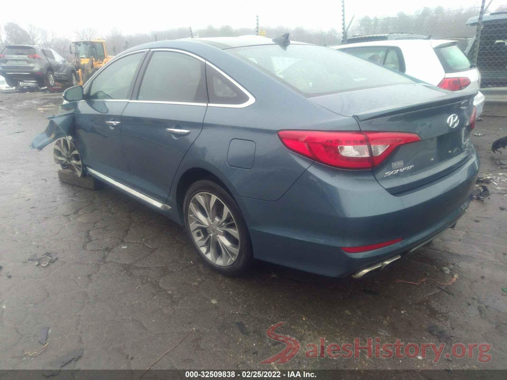 5NPE34ABXFH199607 2015 HYUNDAI SONATA