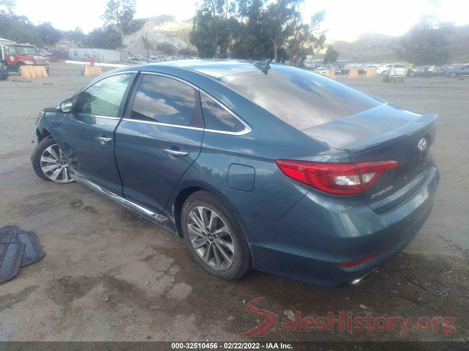 5NPE34AF6HH452783 2017 HYUNDAI SONATA