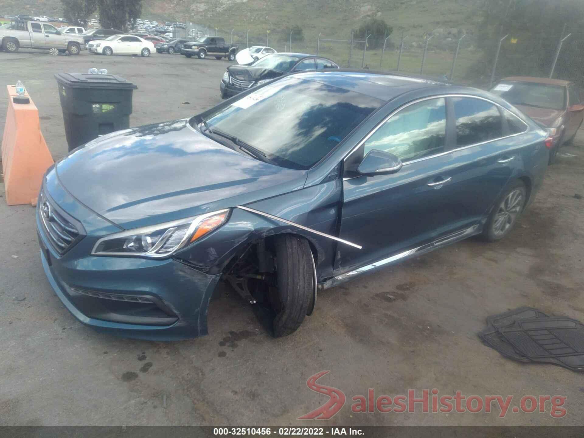 5NPE34AF6HH452783 2017 HYUNDAI SONATA