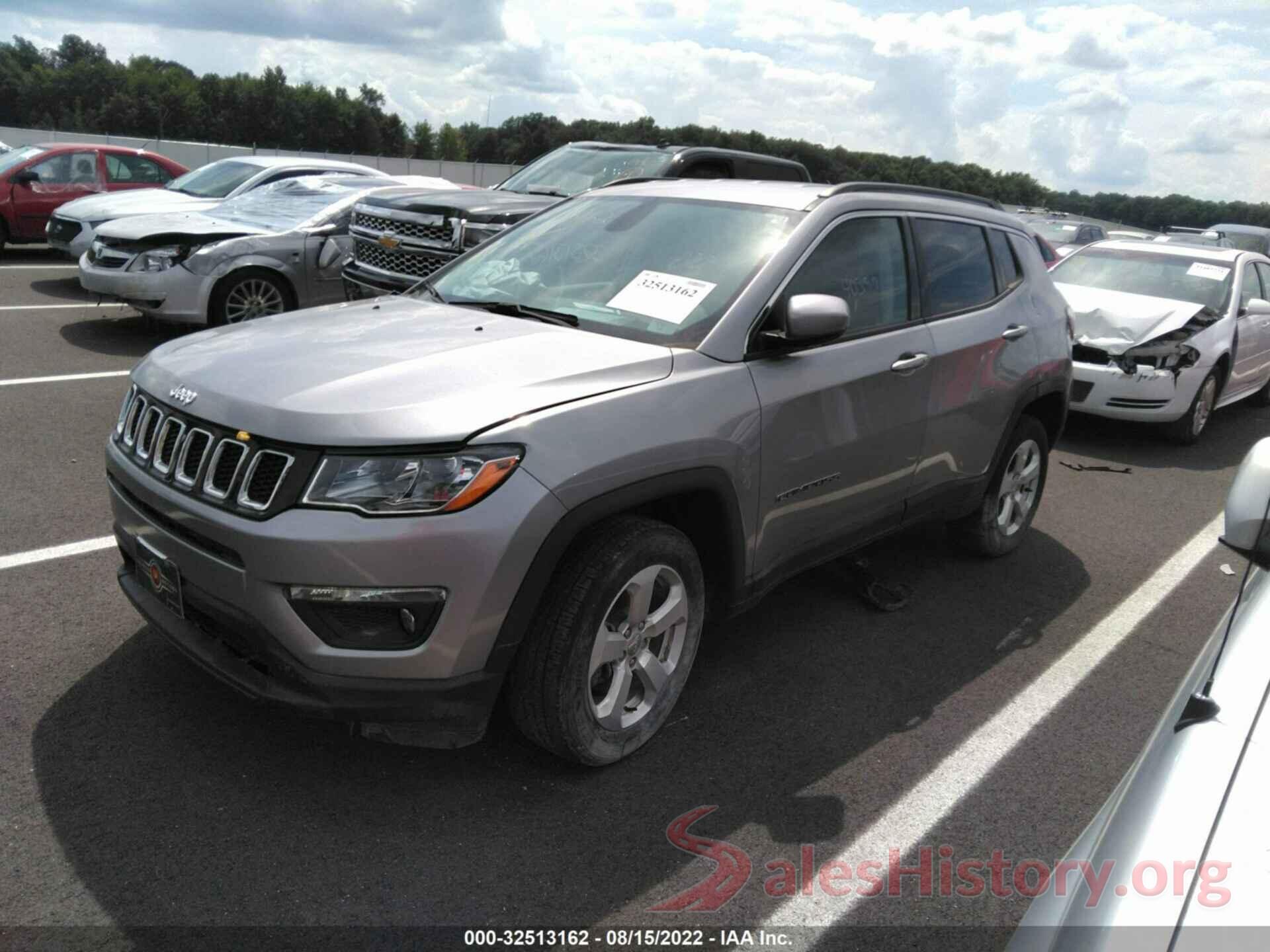 3C4NJDBBXJT201627 2018 JEEP COMPASS