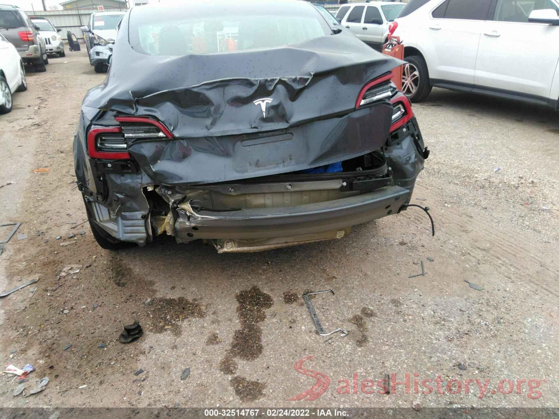 5YJ3E1EA3JF057947 2018 TESLA MODEL 3