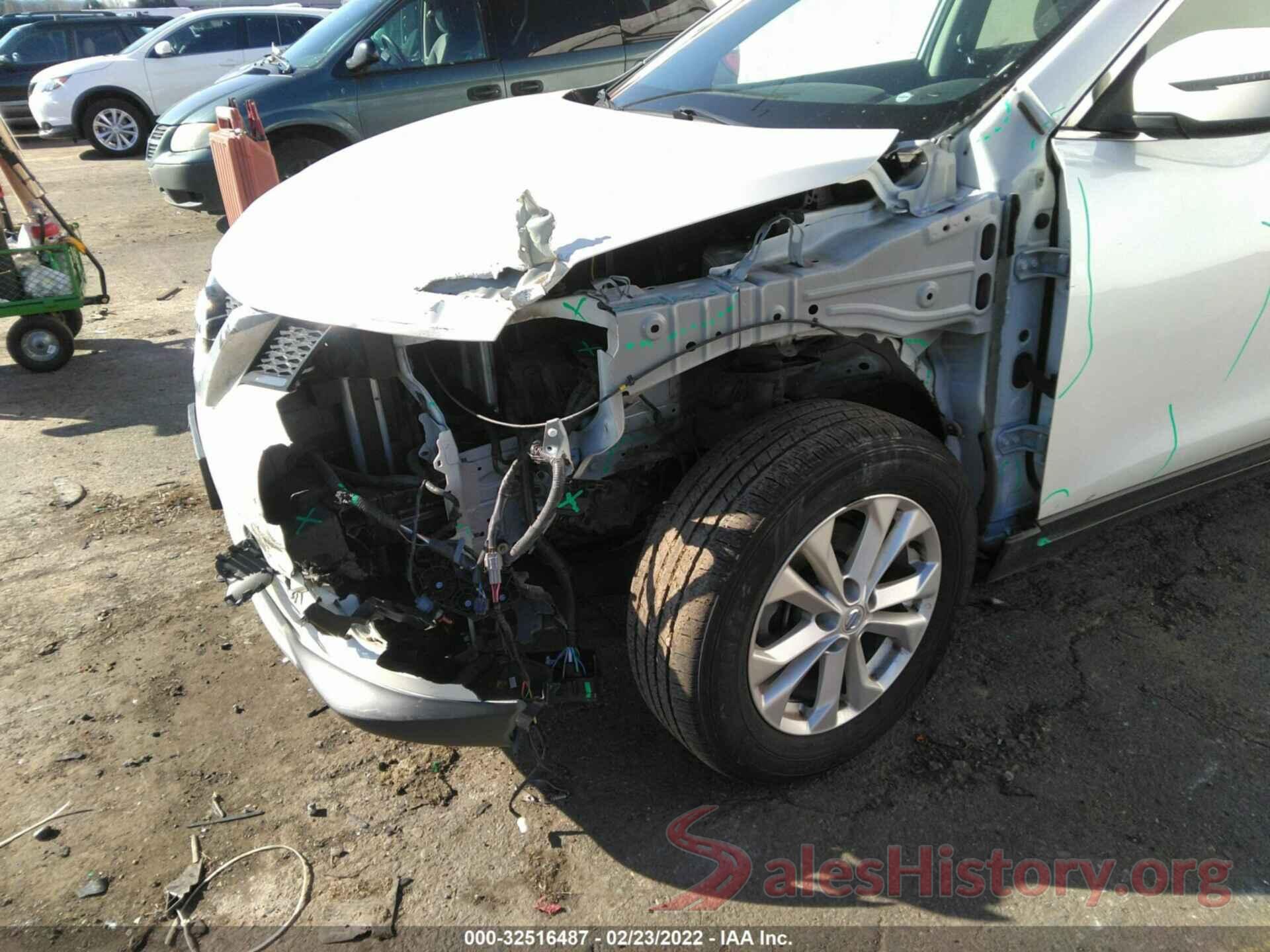 KNMAT2MVXGP712272 2016 NISSAN ROGUE