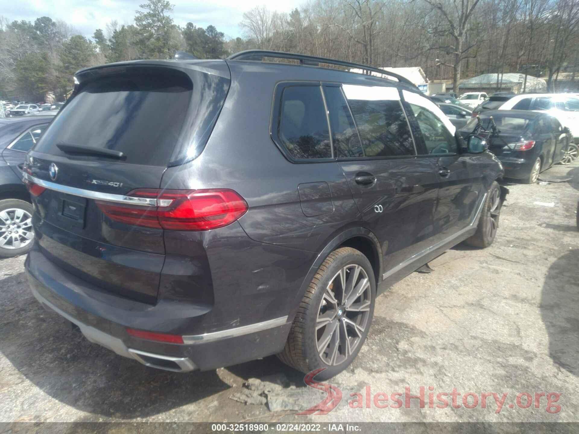 5UXCW2C02M9G92784 2021 BMW X7