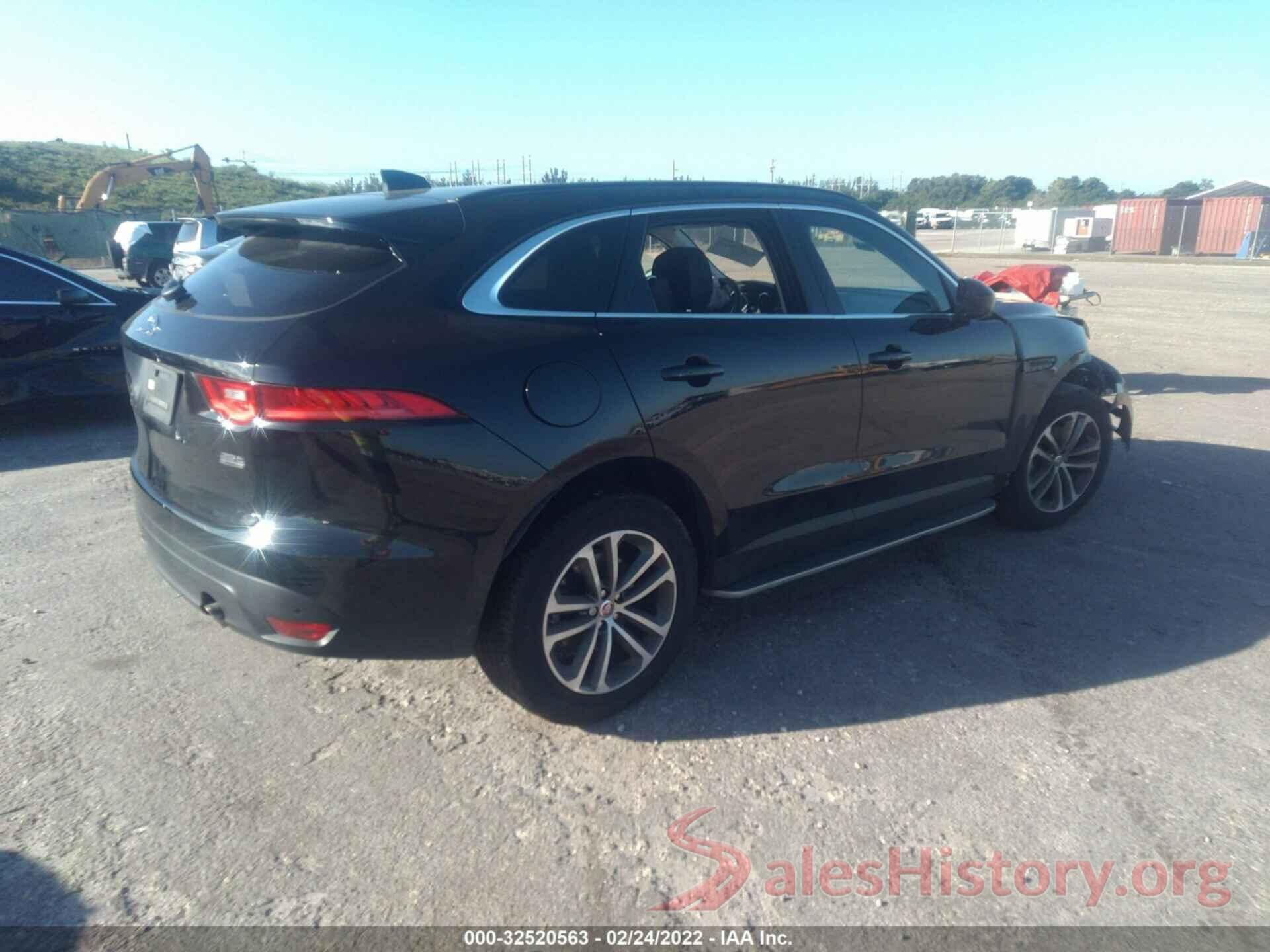 SADCJ2FX5LA660712 2020 JAGUAR F-PACE