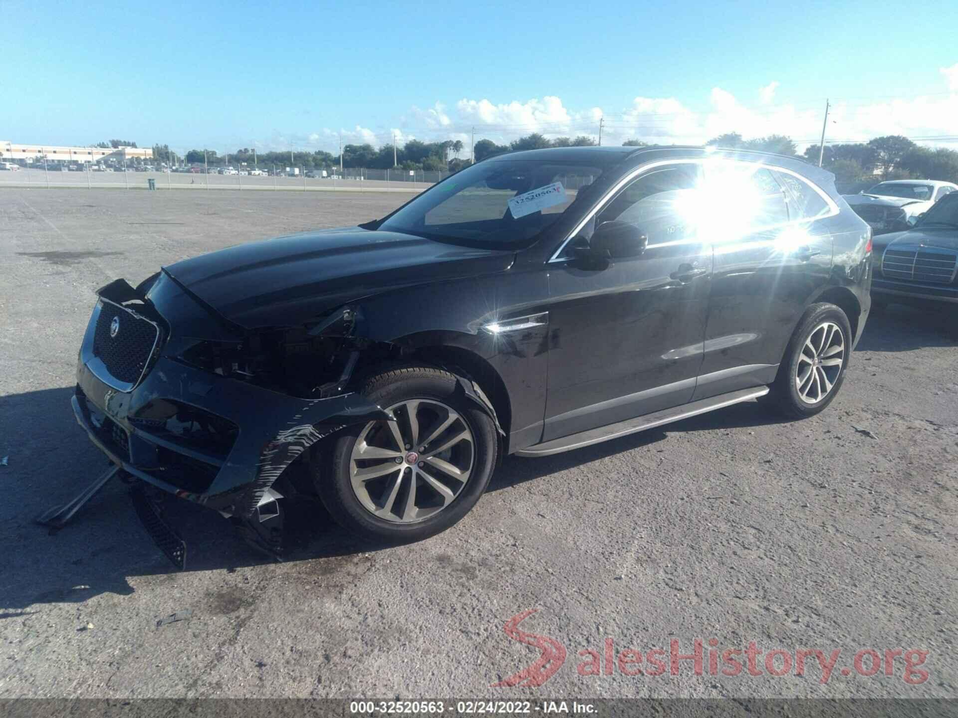 SADCJ2FX5LA660712 2020 JAGUAR F-PACE