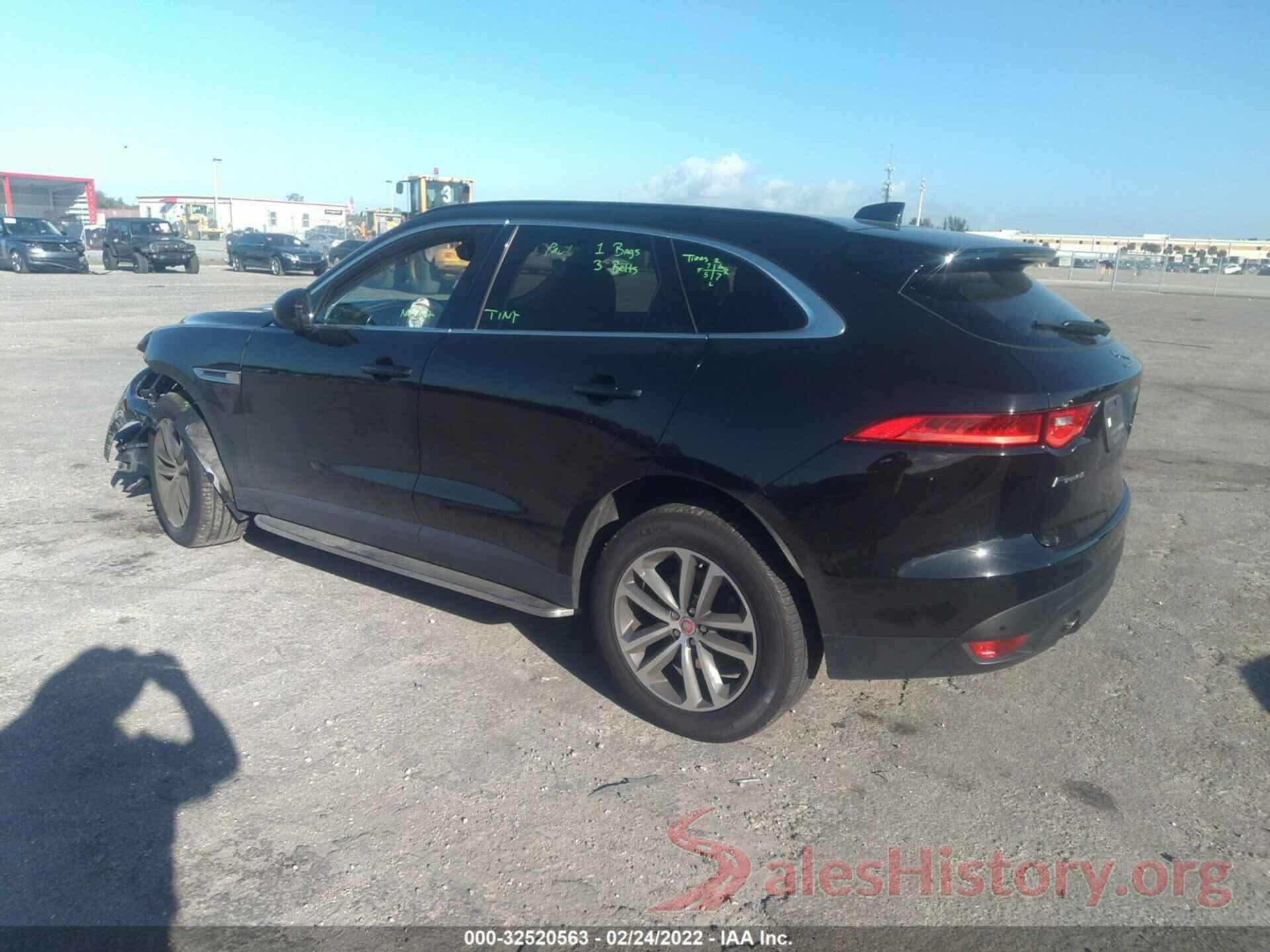 SADCJ2FX5LA660712 2020 JAGUAR F-PACE