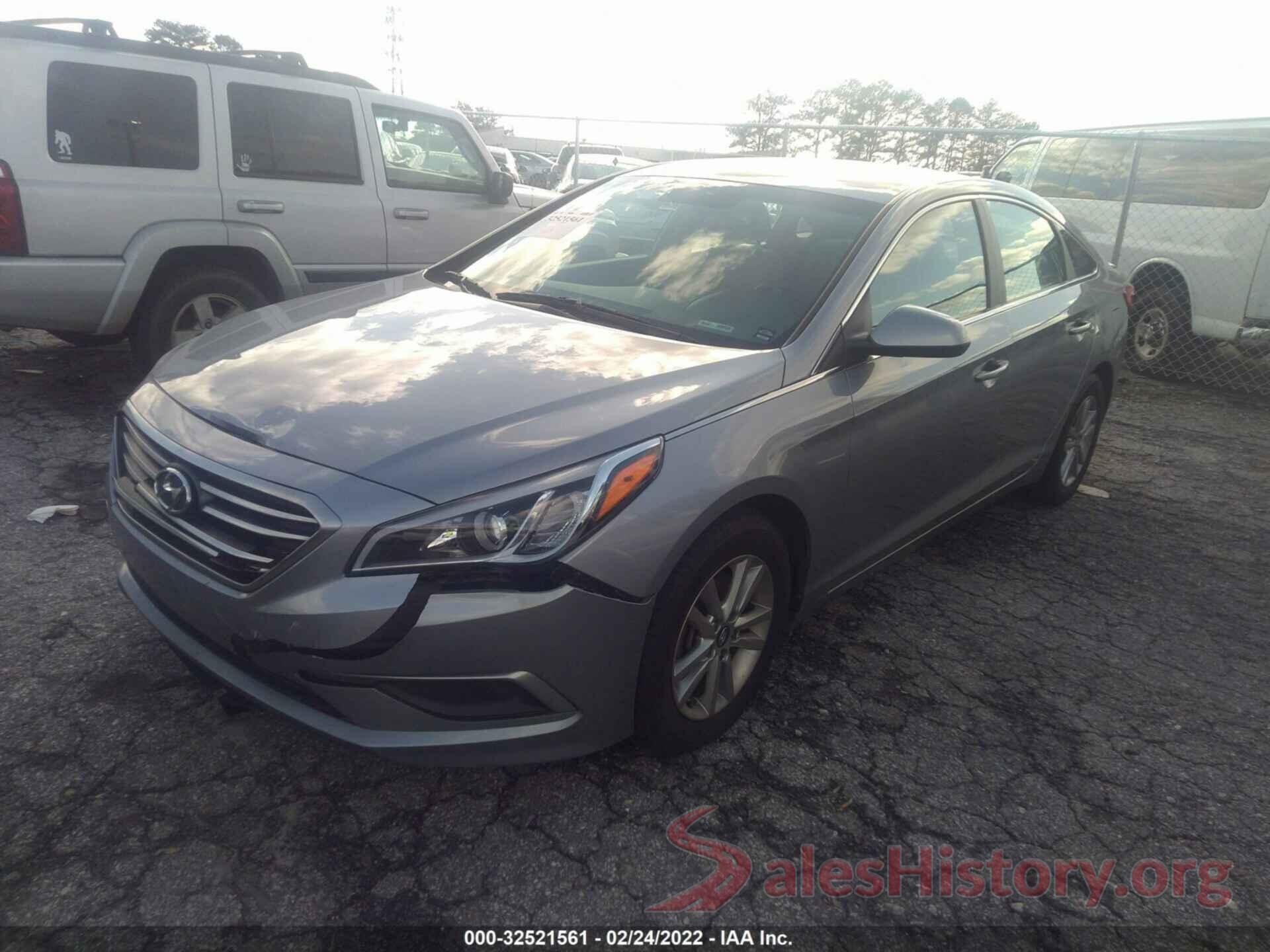 5NPE24AFXHH471730 2017 HYUNDAI SONATA