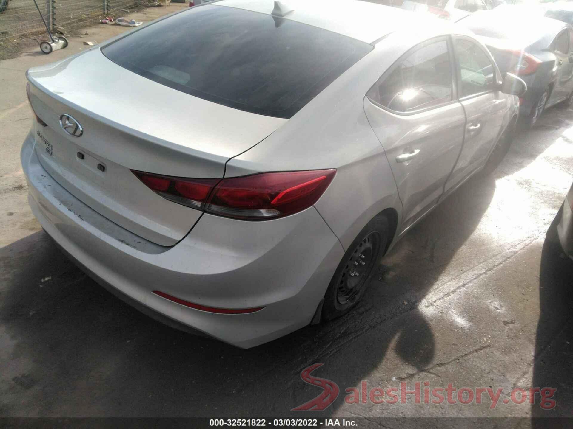 KMHD74LF3HU393884 2017 HYUNDAI ELANTRA