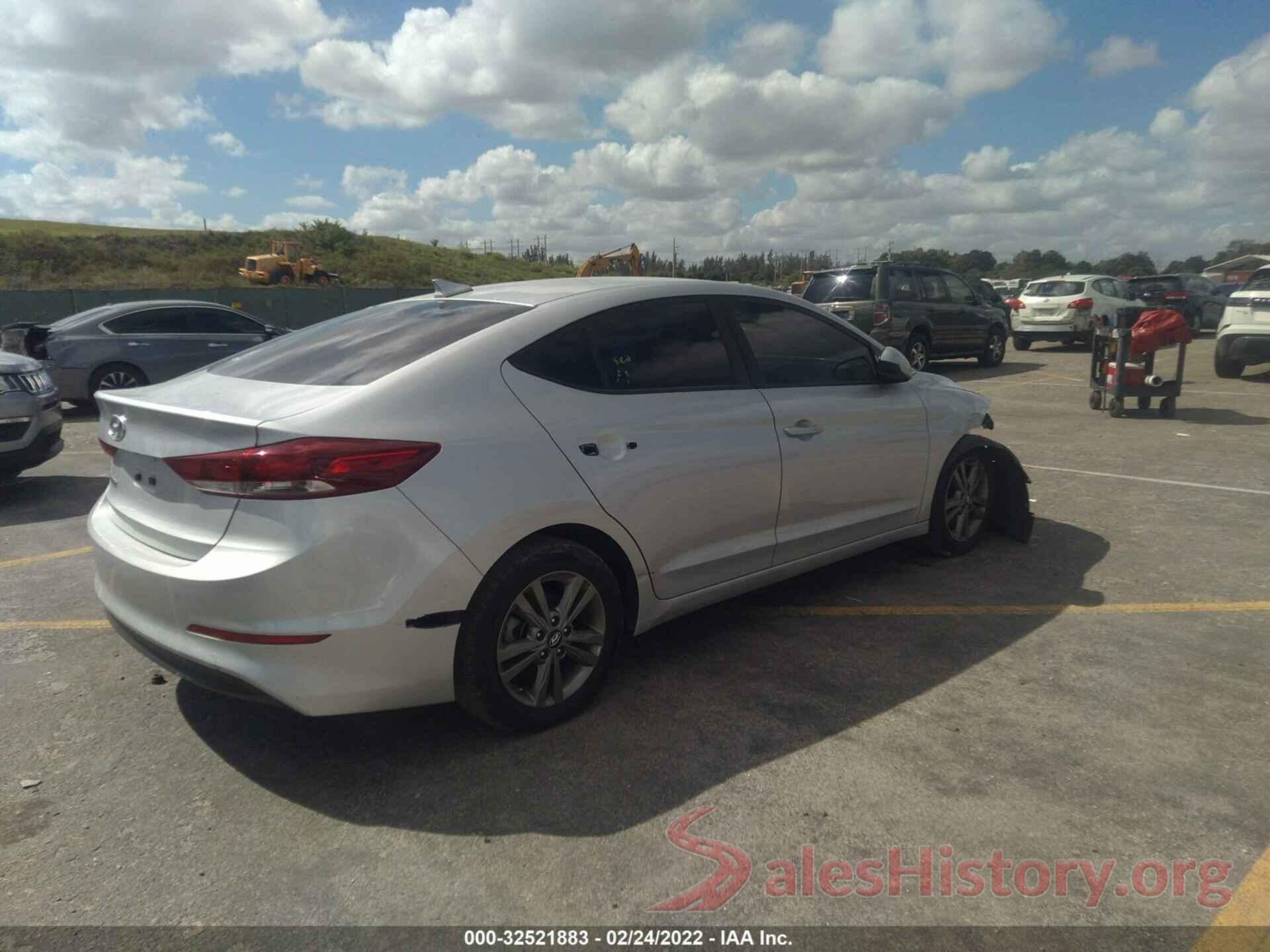 5NPD84LF9JH229363 2018 HYUNDAI ELANTRA