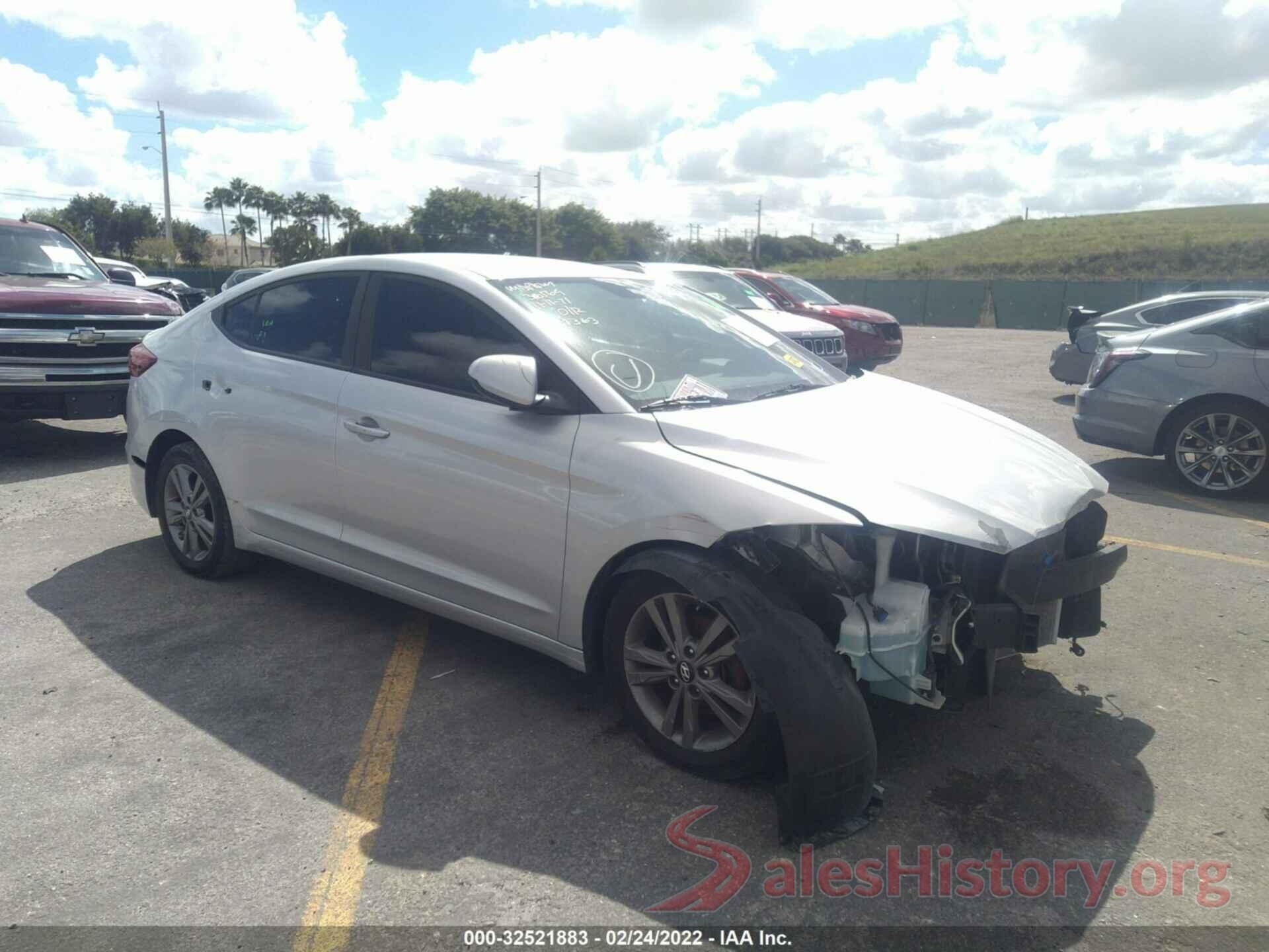 5NPD84LF9JH229363 2018 HYUNDAI ELANTRA