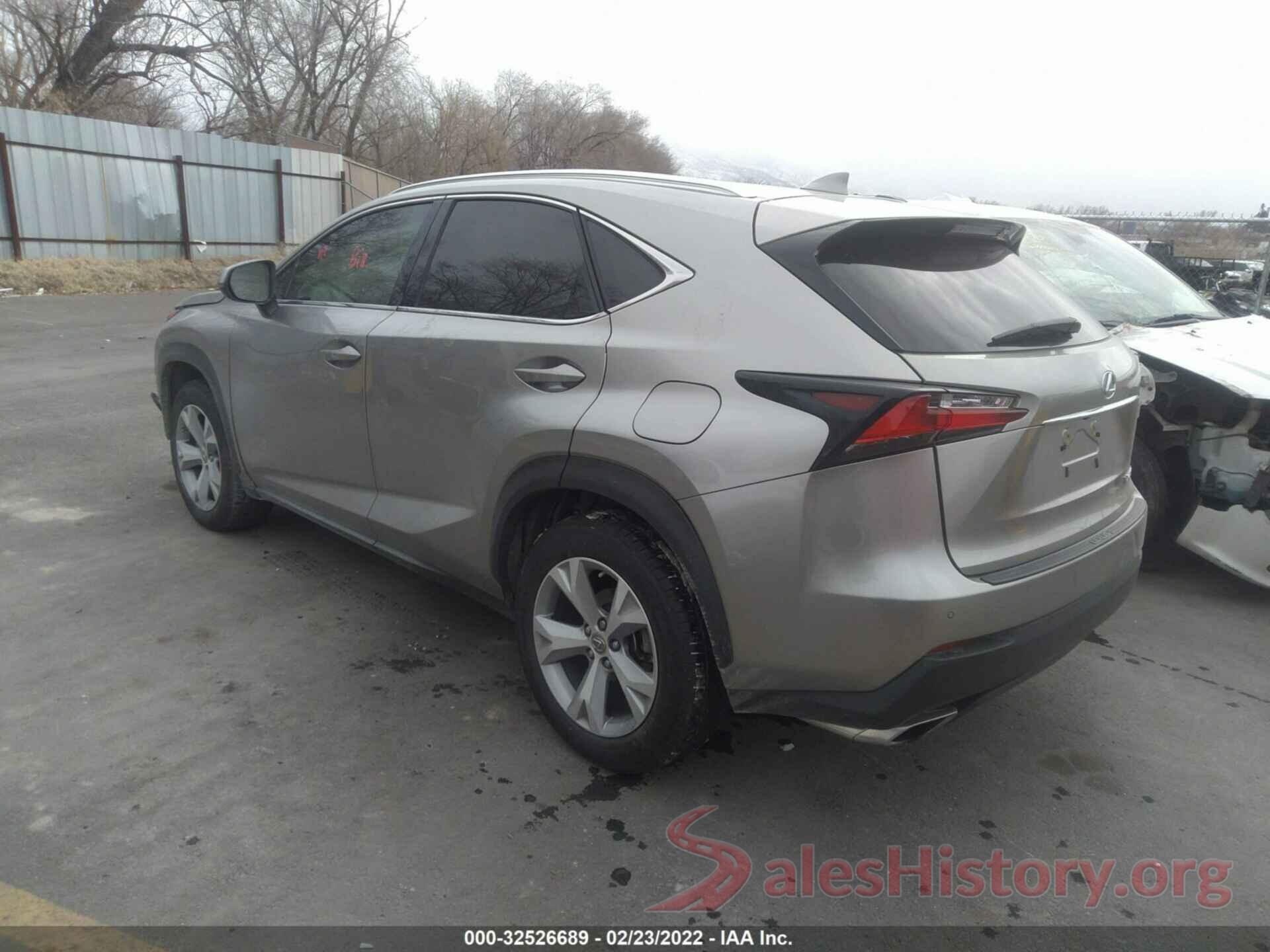 JTJBARBZXH2110301 2017 LEXUS NX