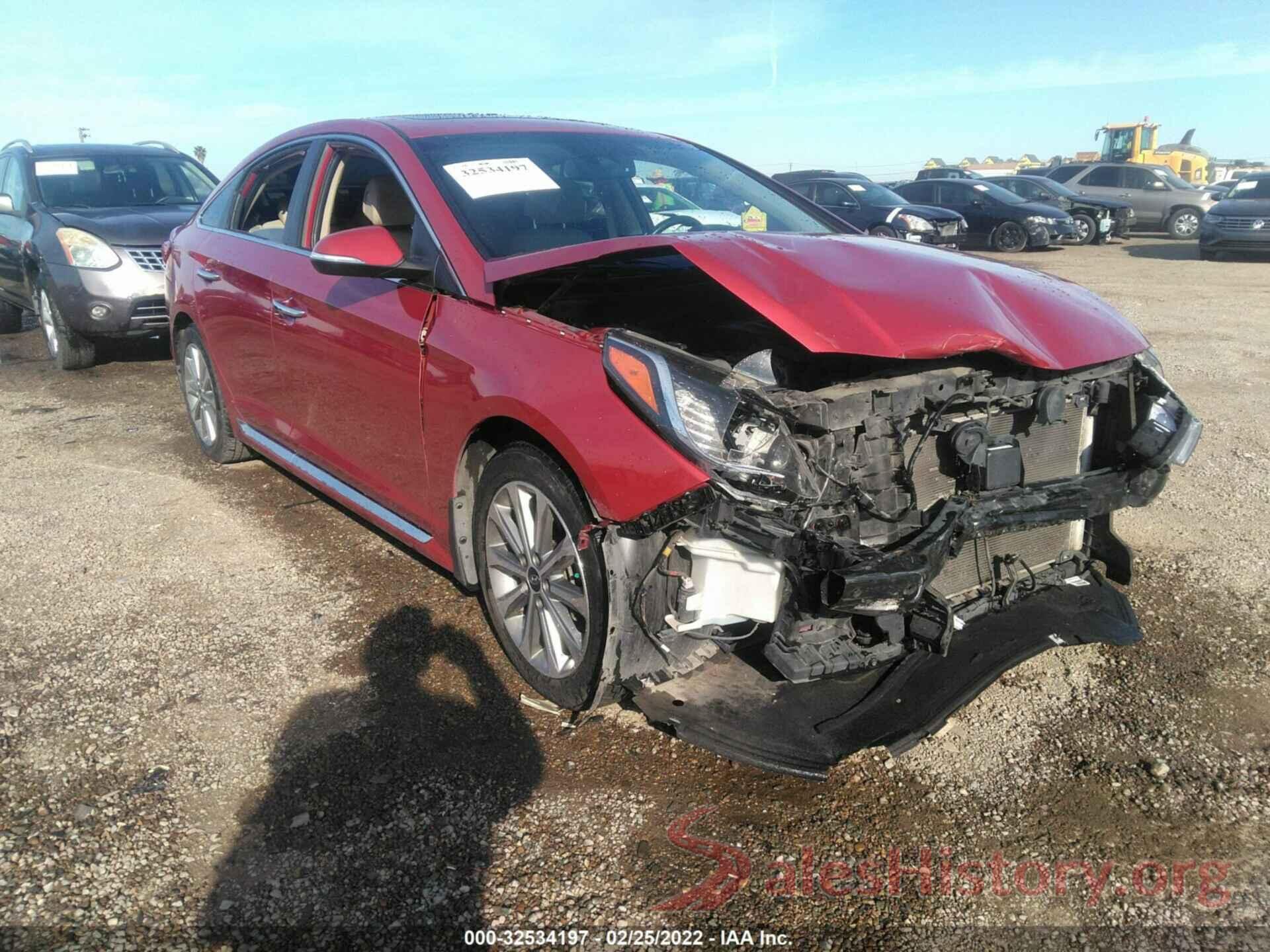 5NPE34AF7HH593121 2017 HYUNDAI SONATA