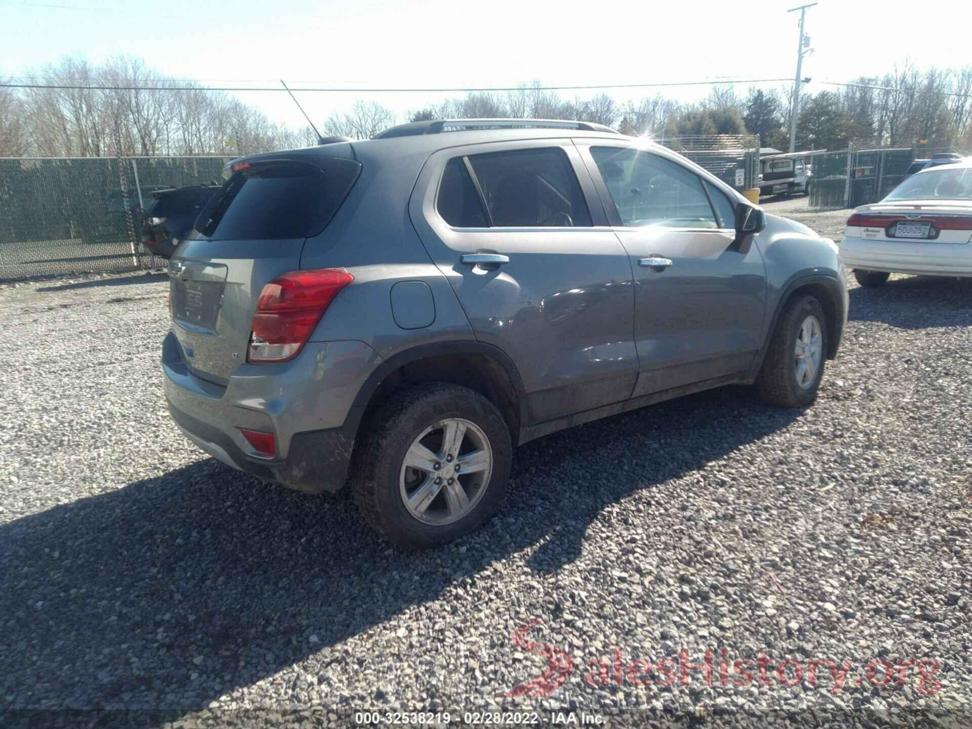 3GNCJPSBXLL291266 2020 CHEVROLET TRAX