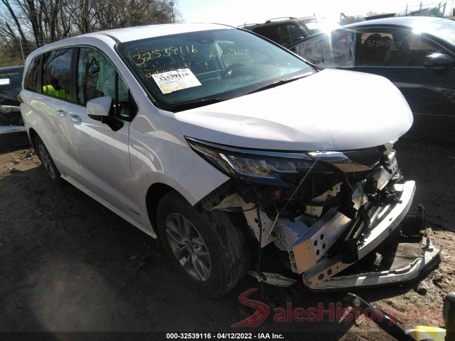 5TDKRKEC7MS015238 2021 TOYOTA SIENNA