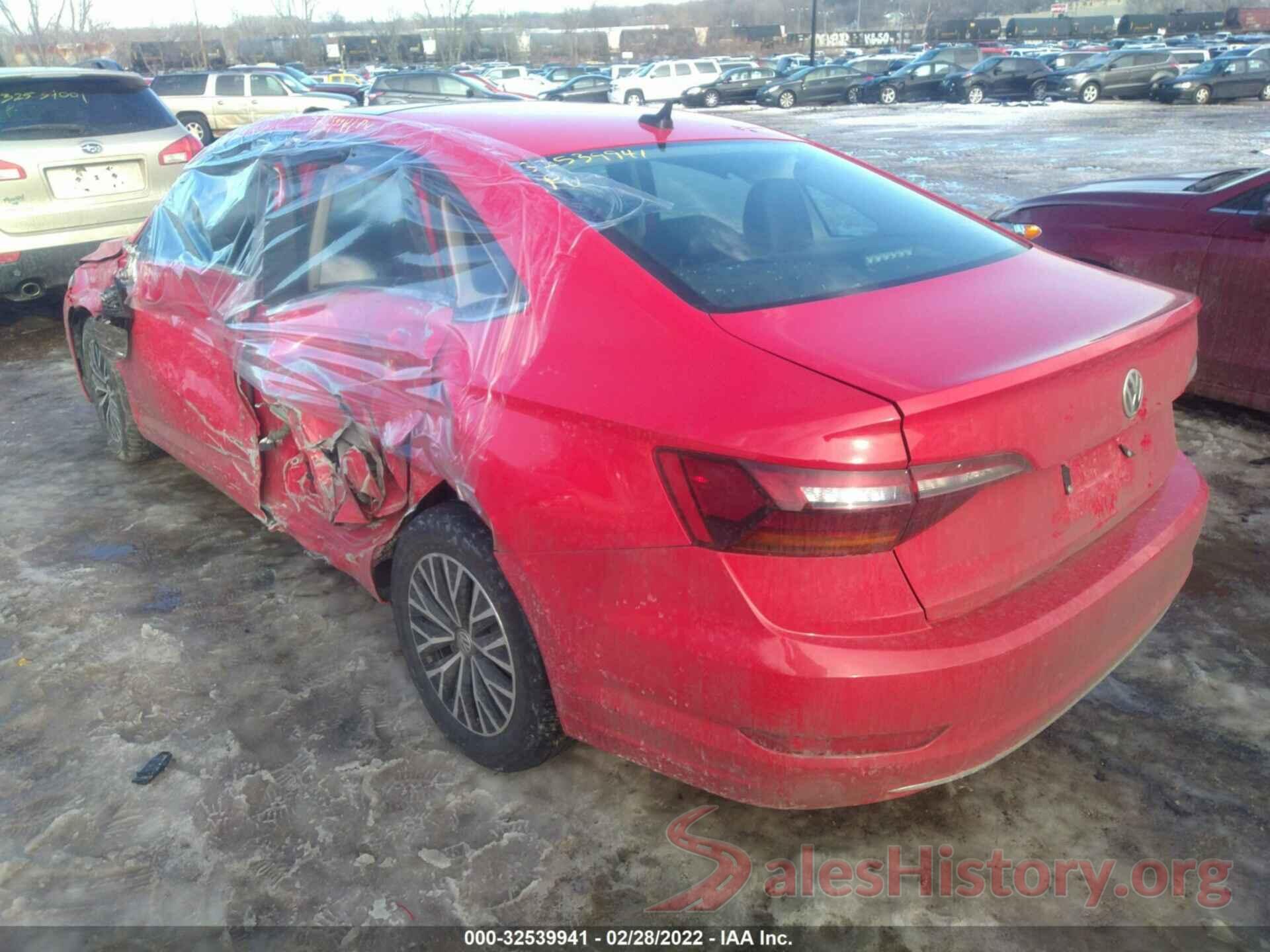 3VWE57BU1KM054078 2019 VOLKSWAGEN JETTA