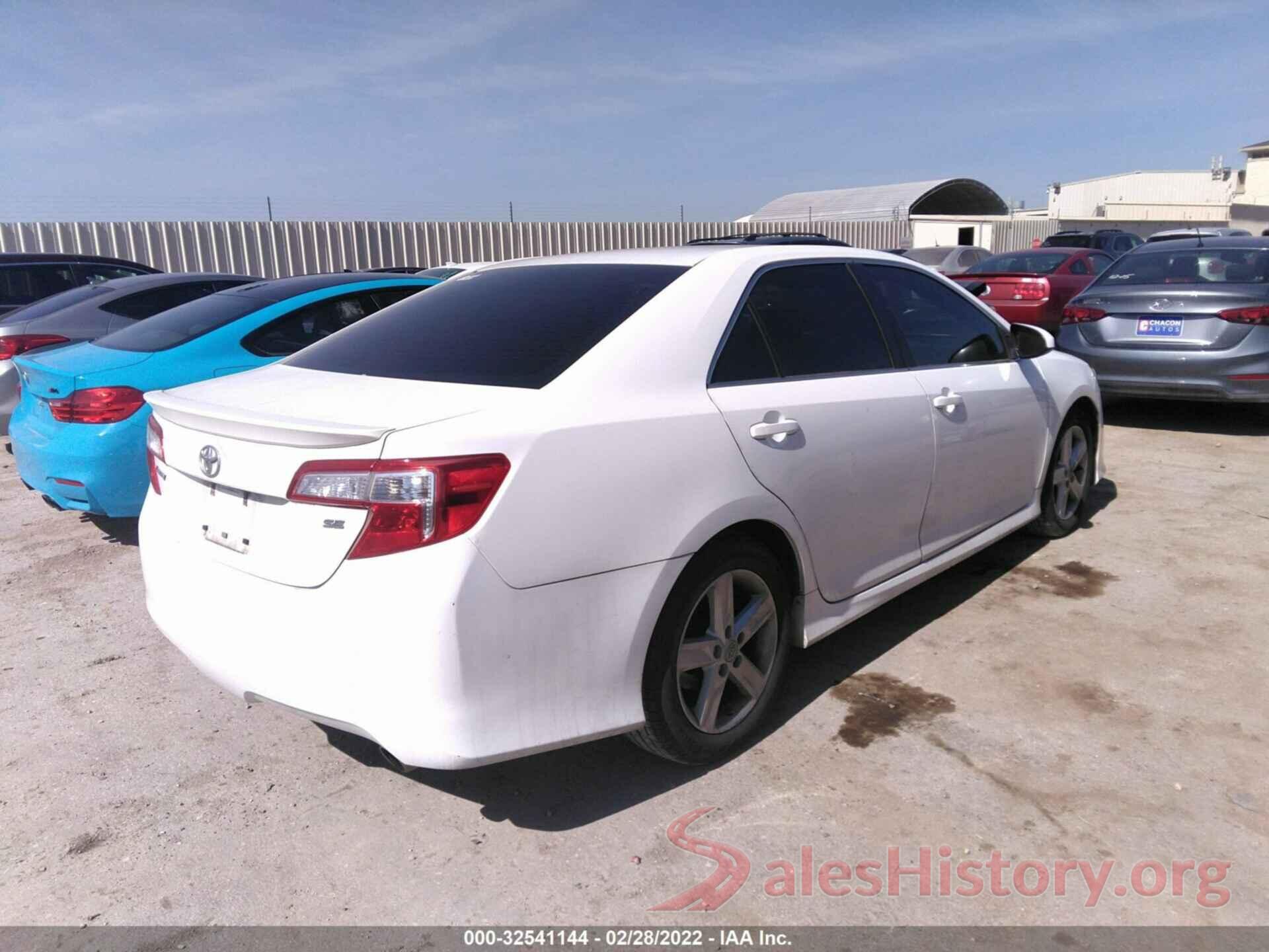 4T1BF1FK9CU549579 2012 TOYOTA CAMRY