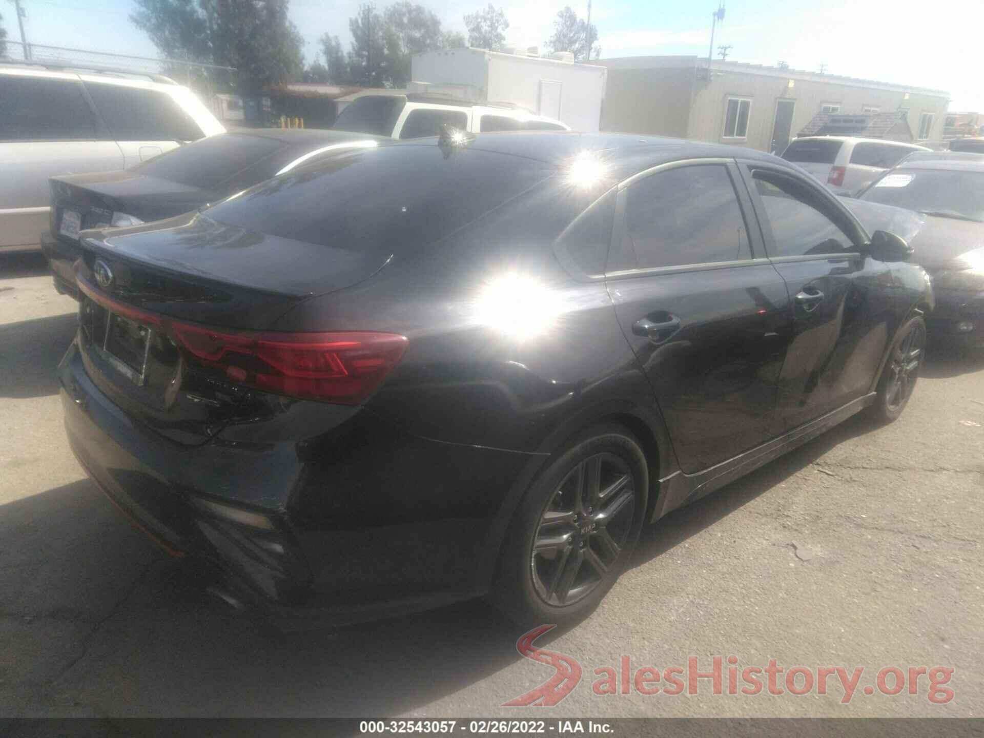 3KPF34AD5LE255927 2020 KIA FORTE