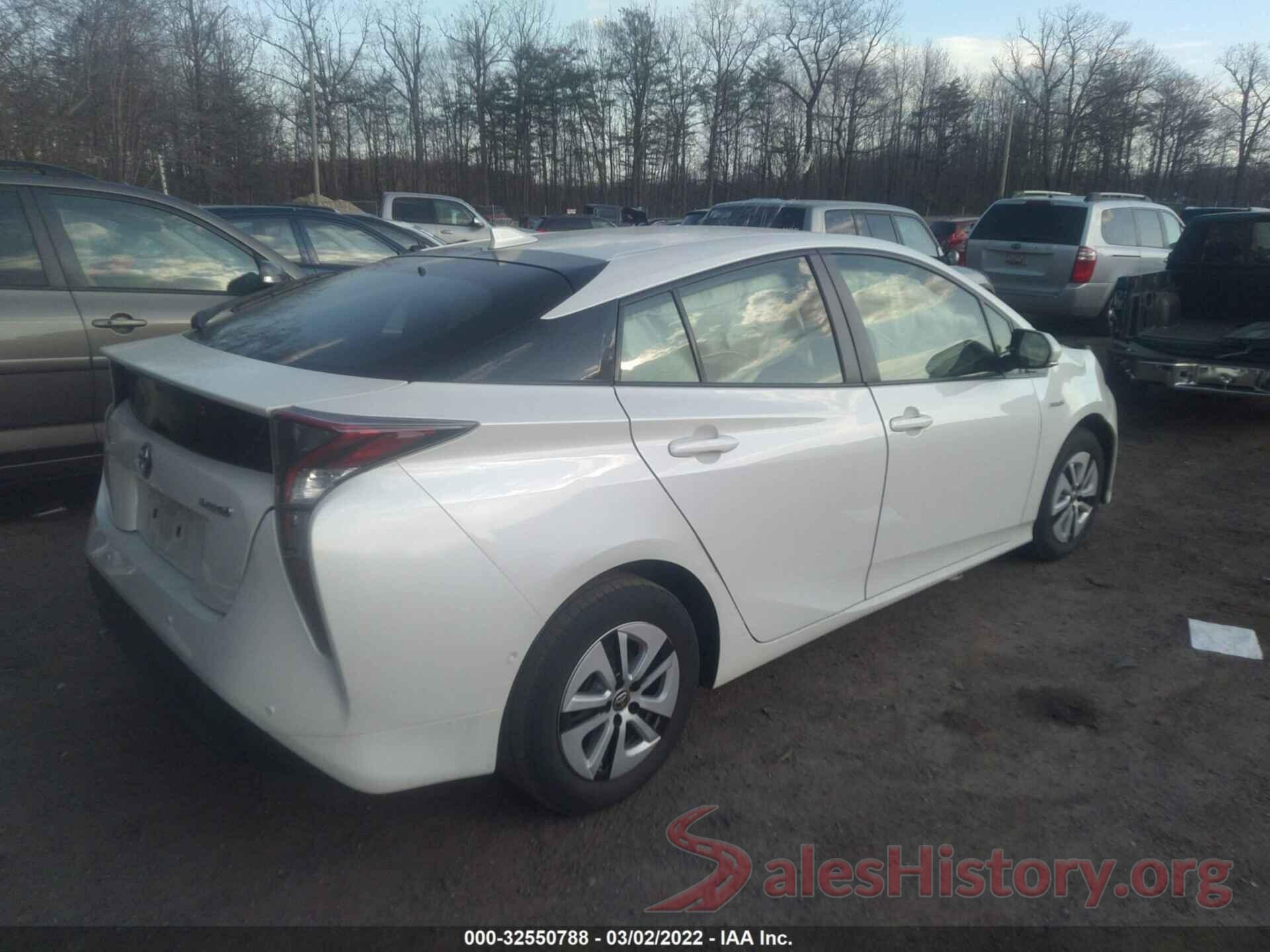 JTDKBRFU6J3066750 2018 TOYOTA PRIUS