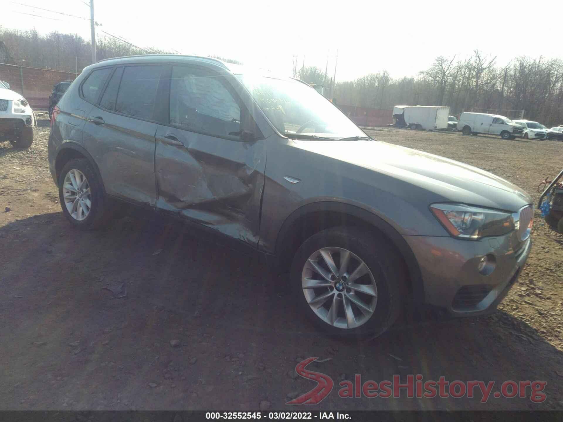 5UXWX9C56H0T11489 2017 BMW X3