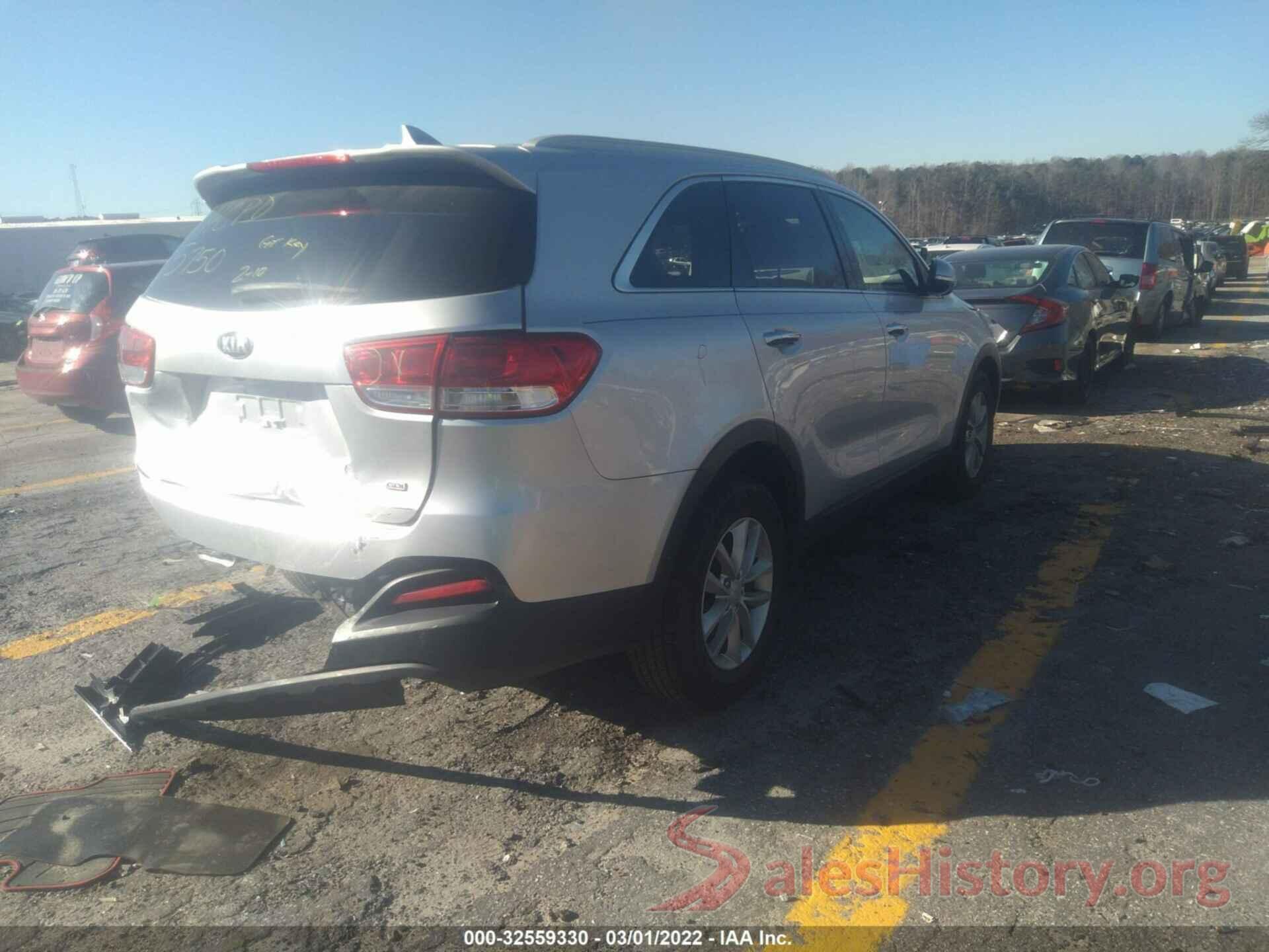 5XYPG4A31JG395750 2018 KIA SORENTO