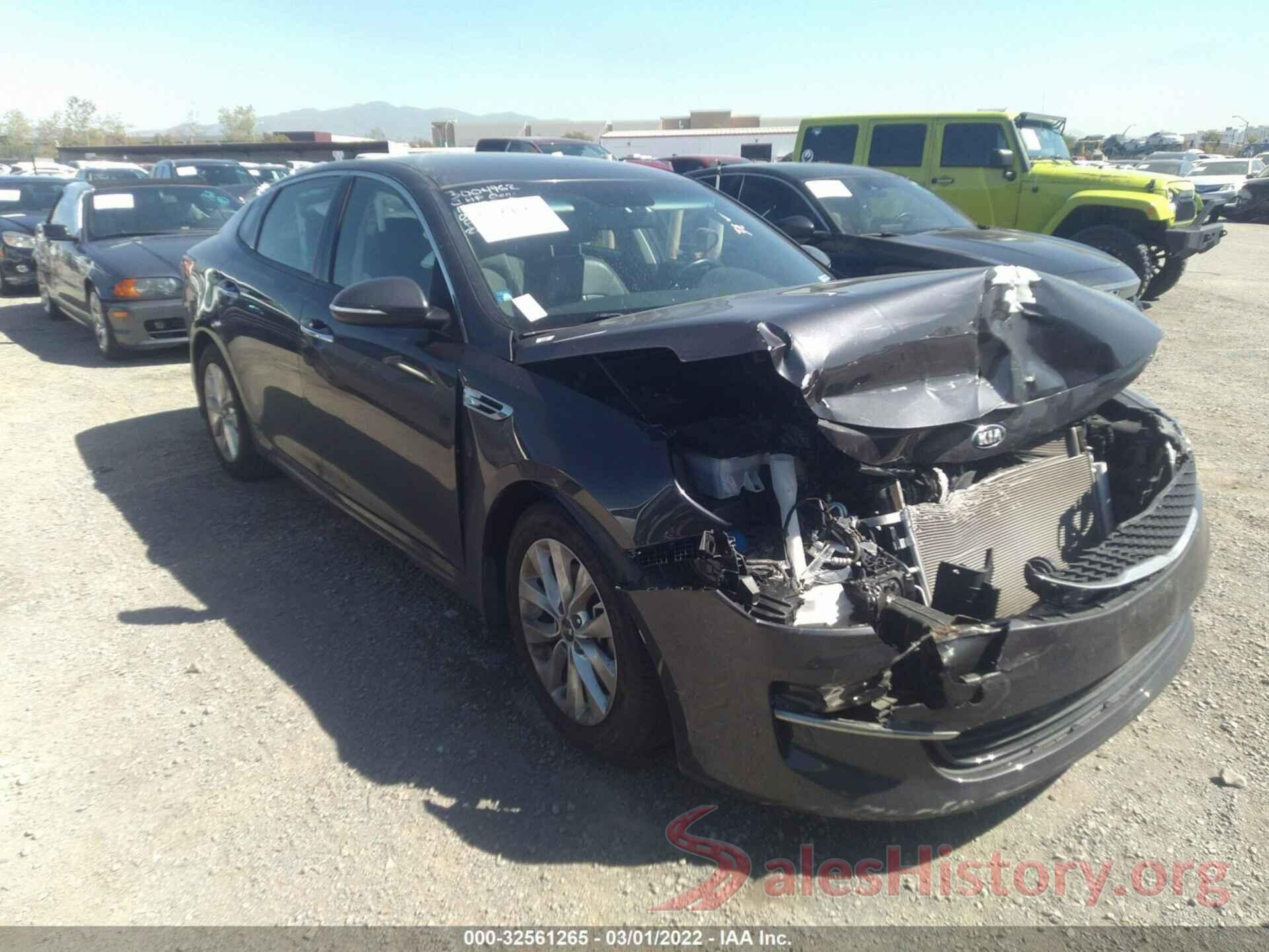 5XXGU4L35JG183864 2018 KIA OPTIMA