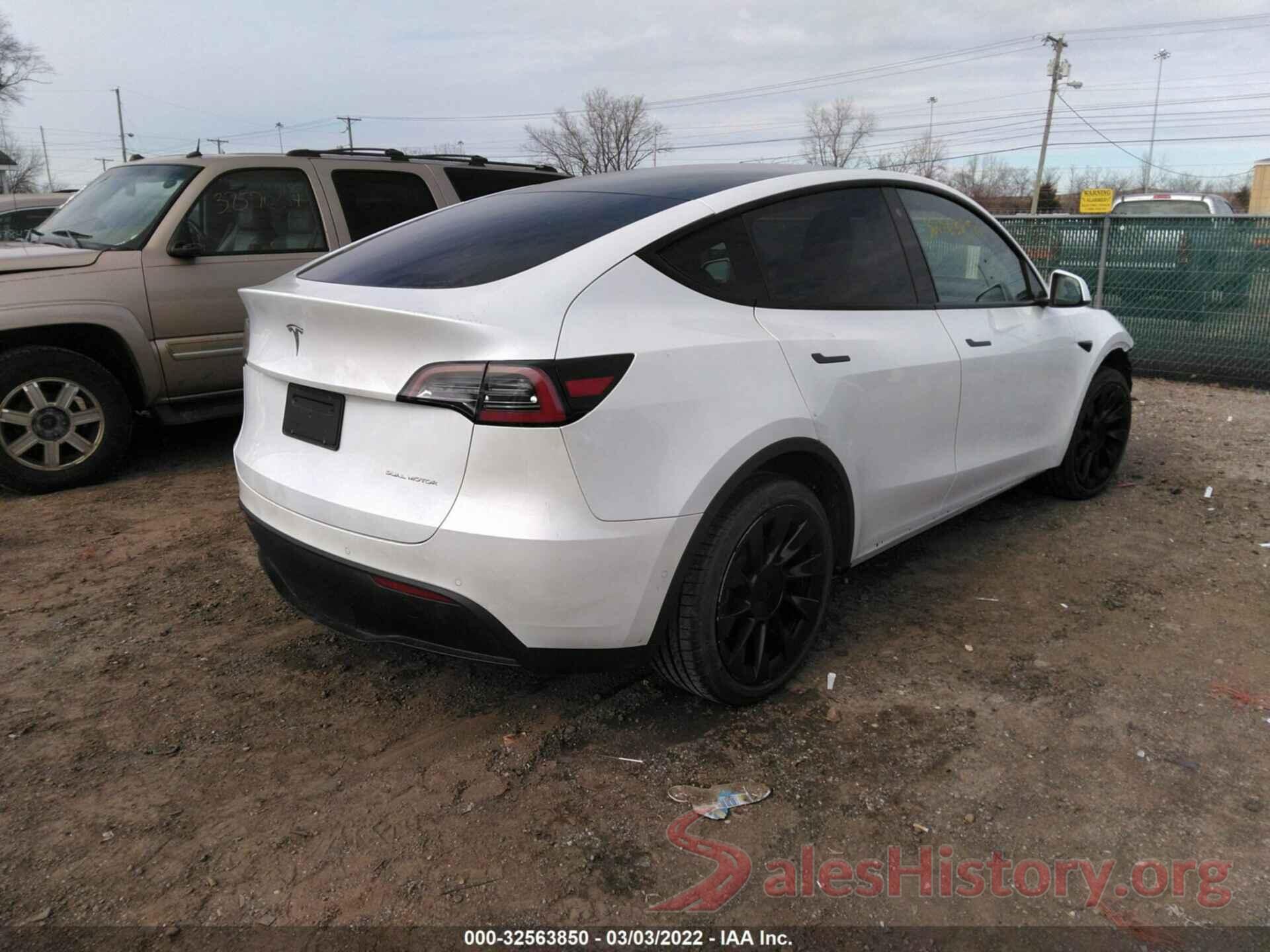 5YJYGDEE7LF008645 2020 TESLA MODEL Y