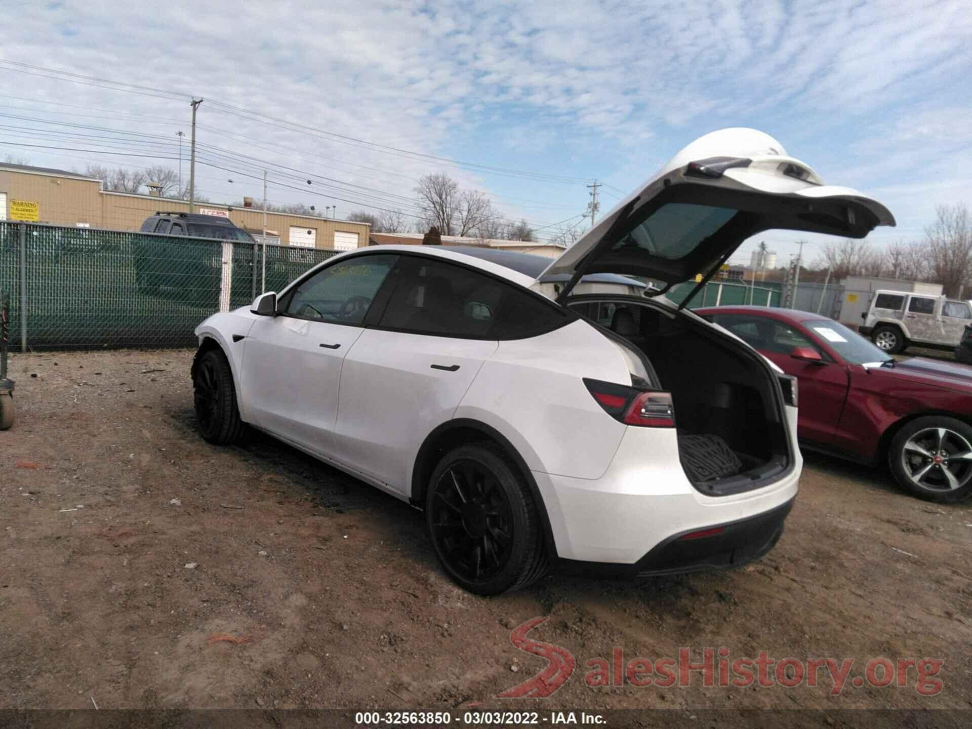 5YJYGDEE7LF008645 2020 TESLA MODEL Y