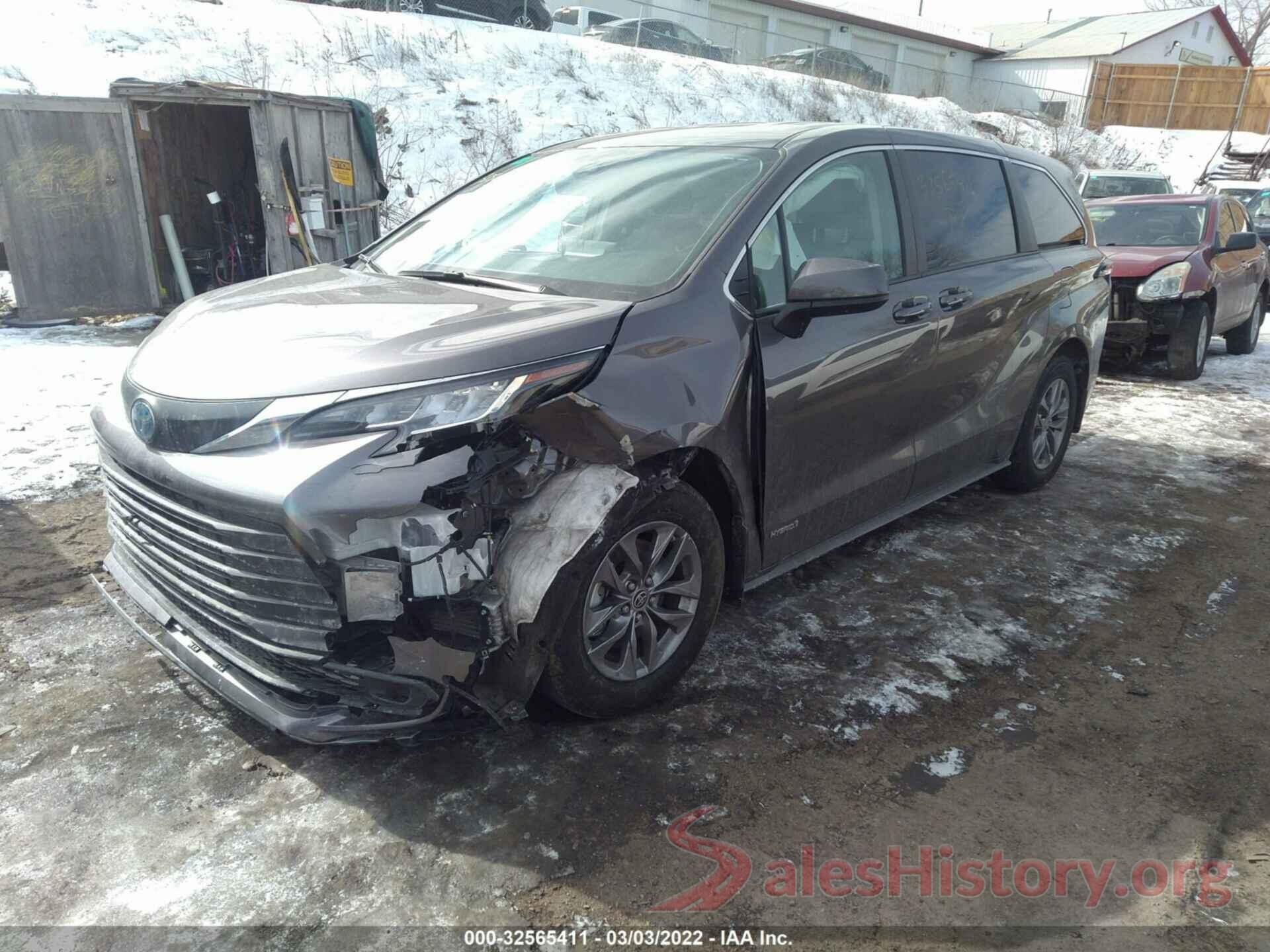 5TDKRKEC8MS034090 2021 TOYOTA SIENNA