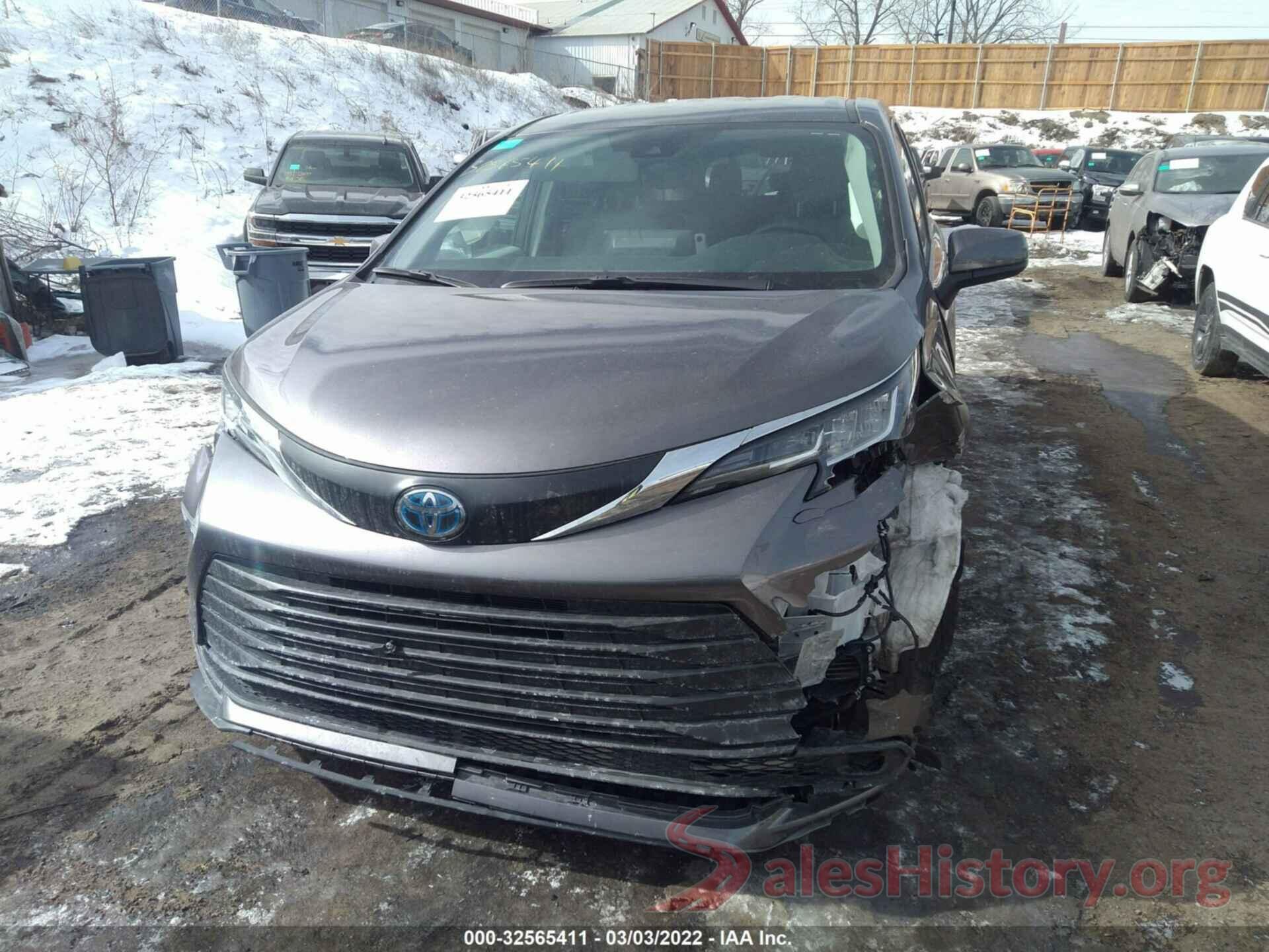 5TDKRKEC8MS034090 2021 TOYOTA SIENNA