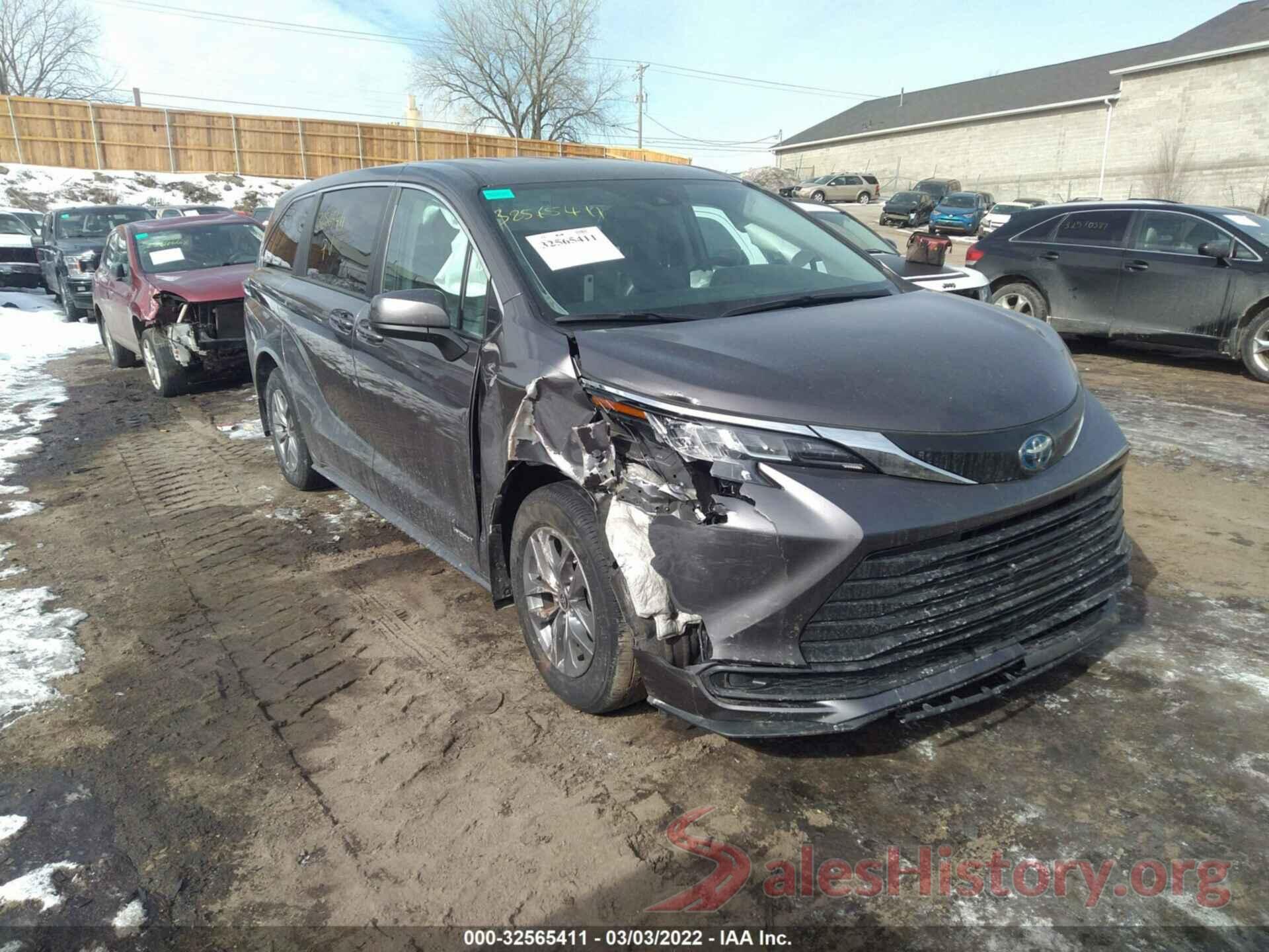 5TDKRKEC8MS034090 2021 TOYOTA SIENNA