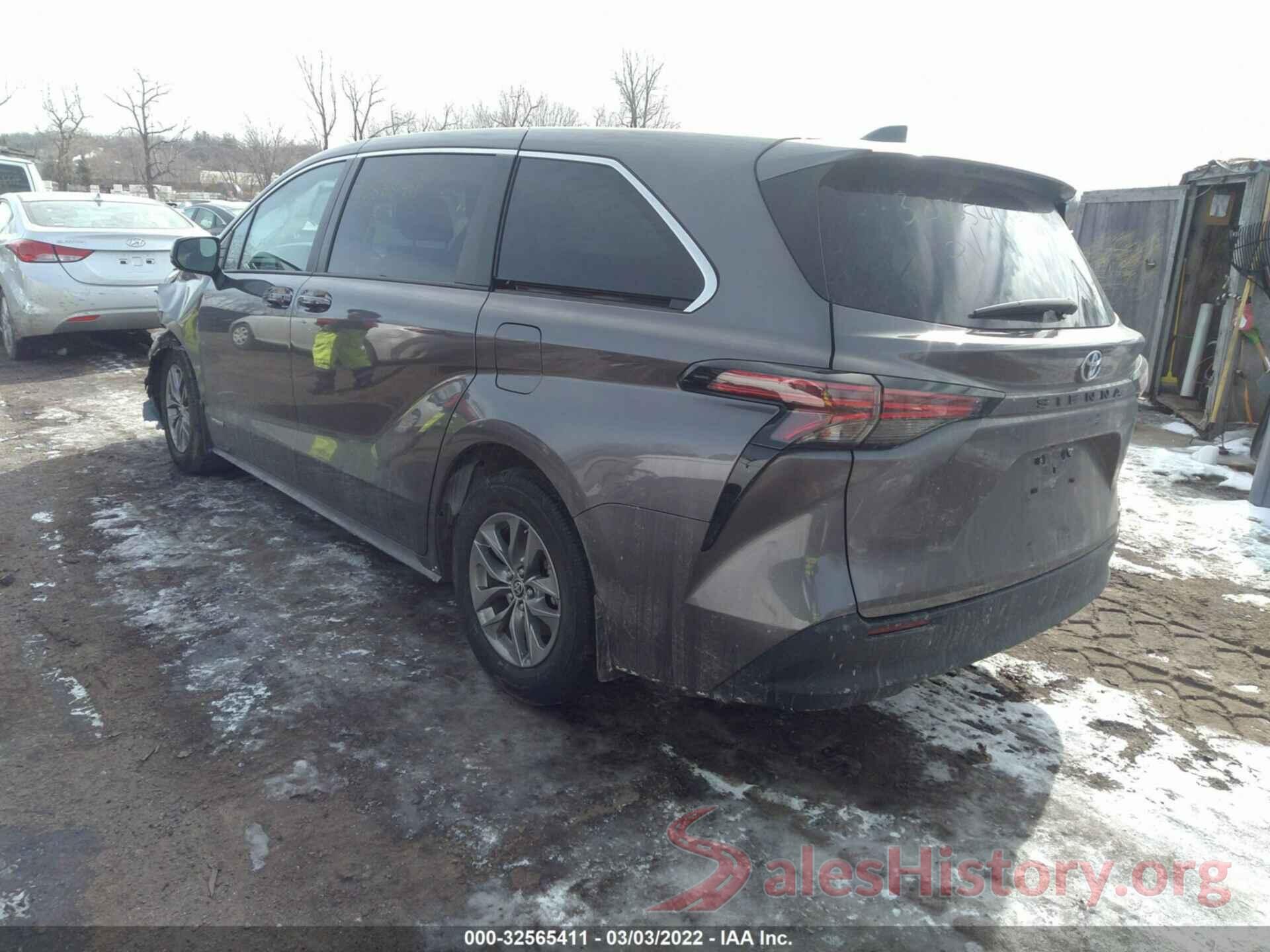 5TDKRKEC8MS034090 2021 TOYOTA SIENNA